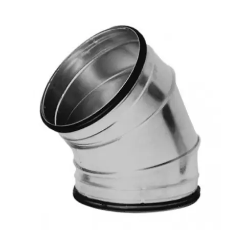 Изображение товара Отвод 45 градусов с уплотнителем ГК Нормал Вент ø315 мм для вентиляции