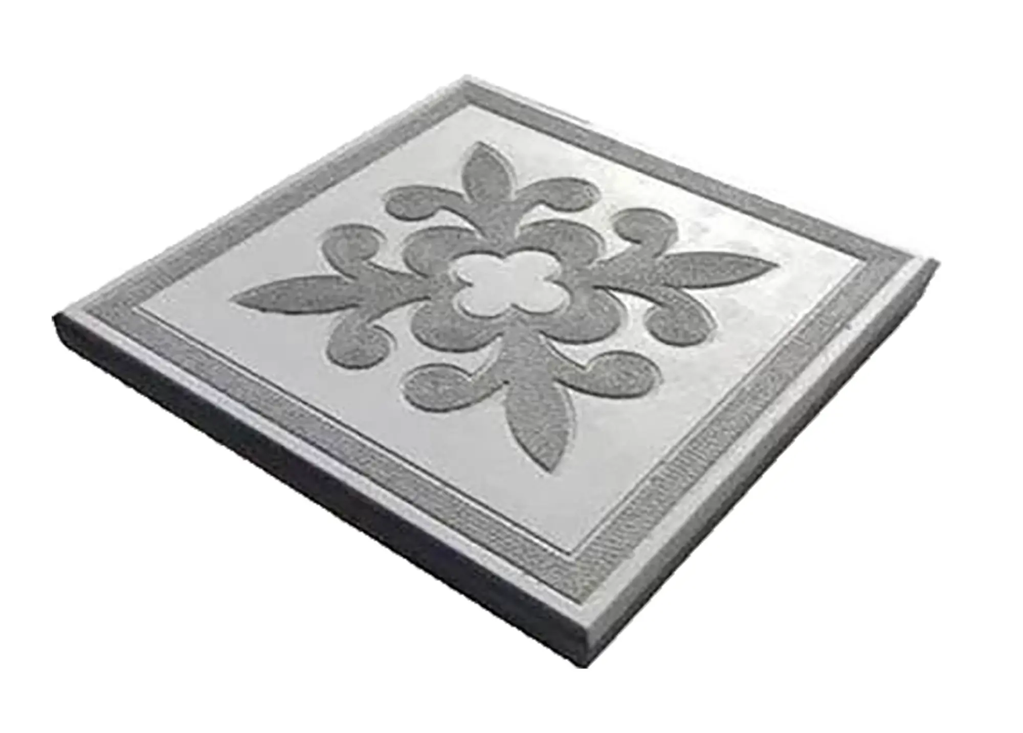 Изображение товара Плитка тротуарная Краковский квадрат 300x300x30 мм цвет серый