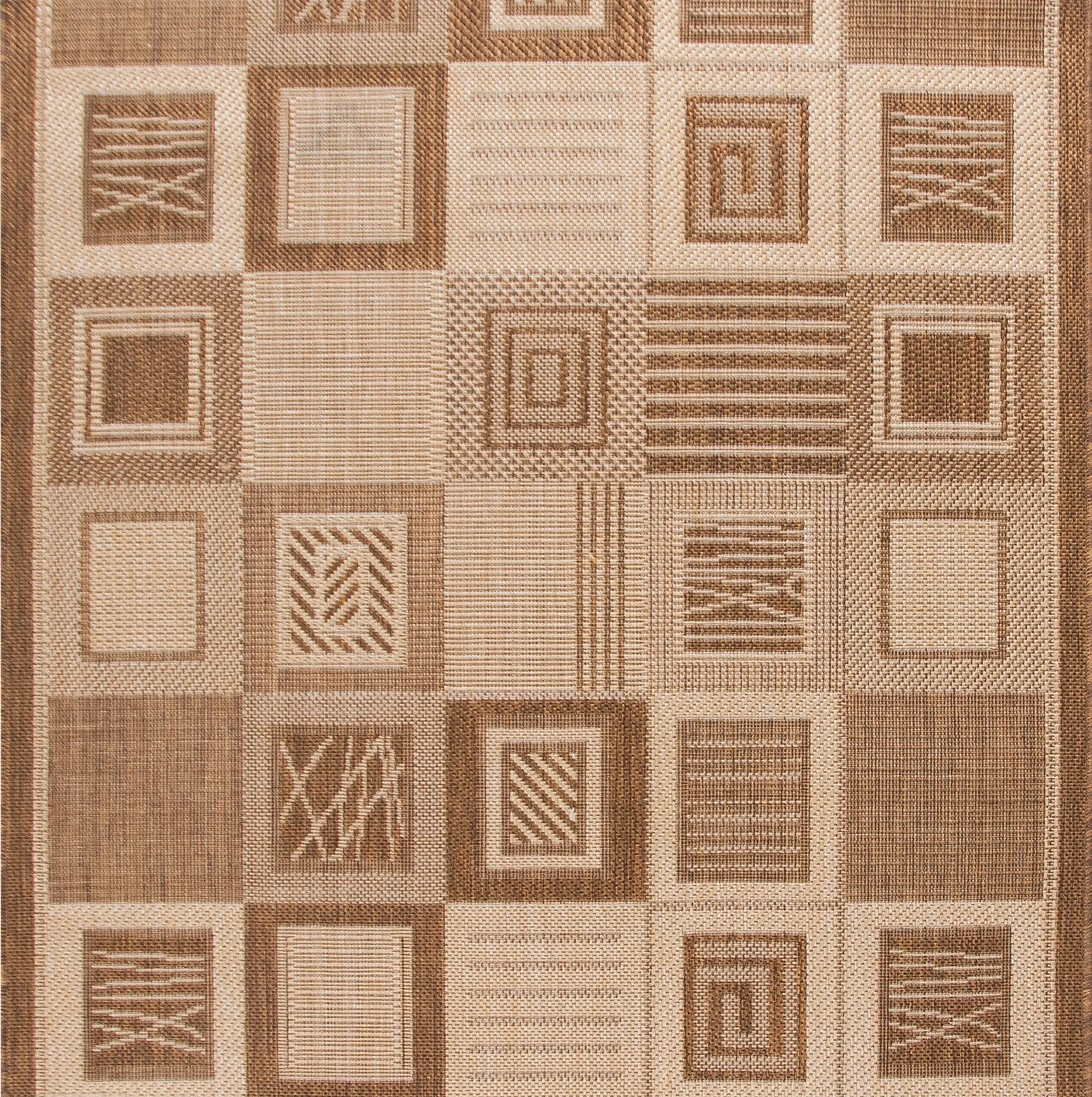 Изображение товара Ковровая дорожка Дели джут 1 м бежевый - стильный аксессуар для дома