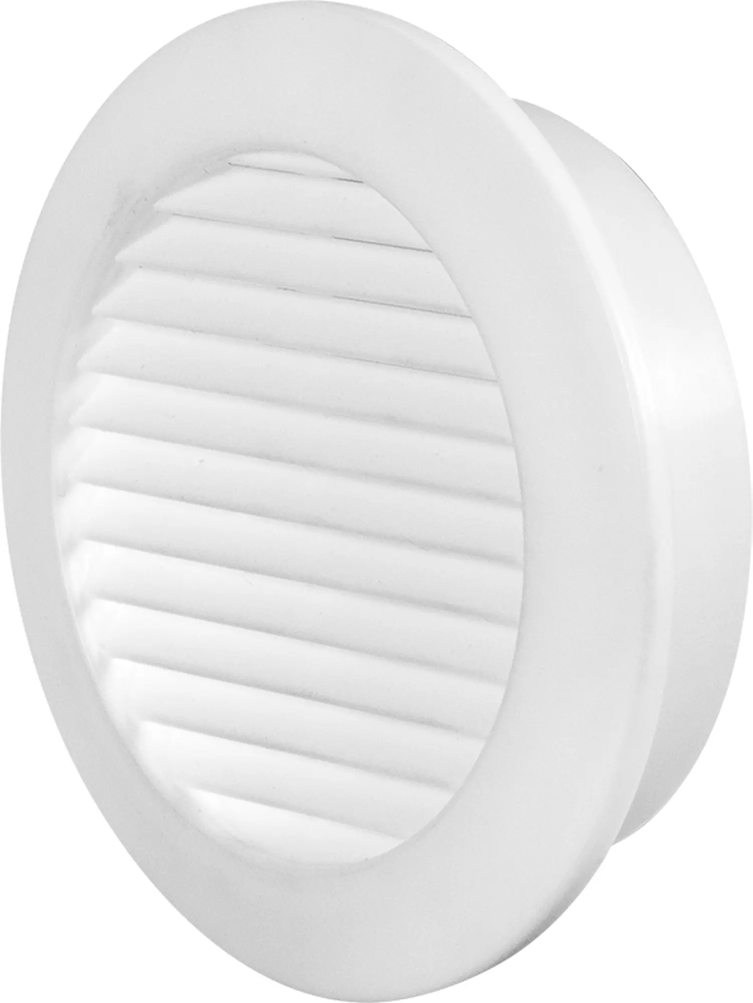 Изображение товара Решетка дверная вентиляционная Awenta T-73, D45 мм, цвет белый, 2 шт