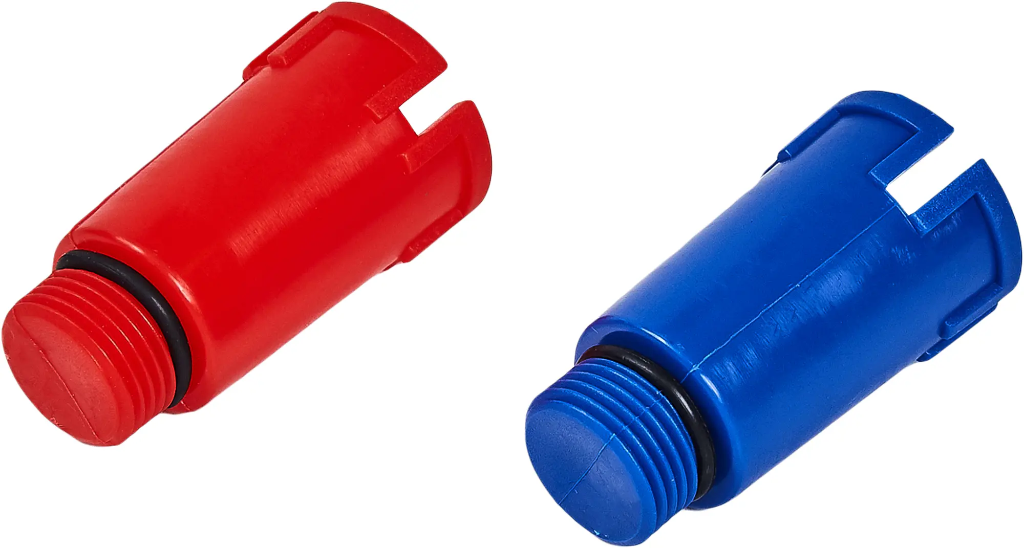 Изображение товара Заглушка монтажная Valfex 1/2", цвет синий/красный