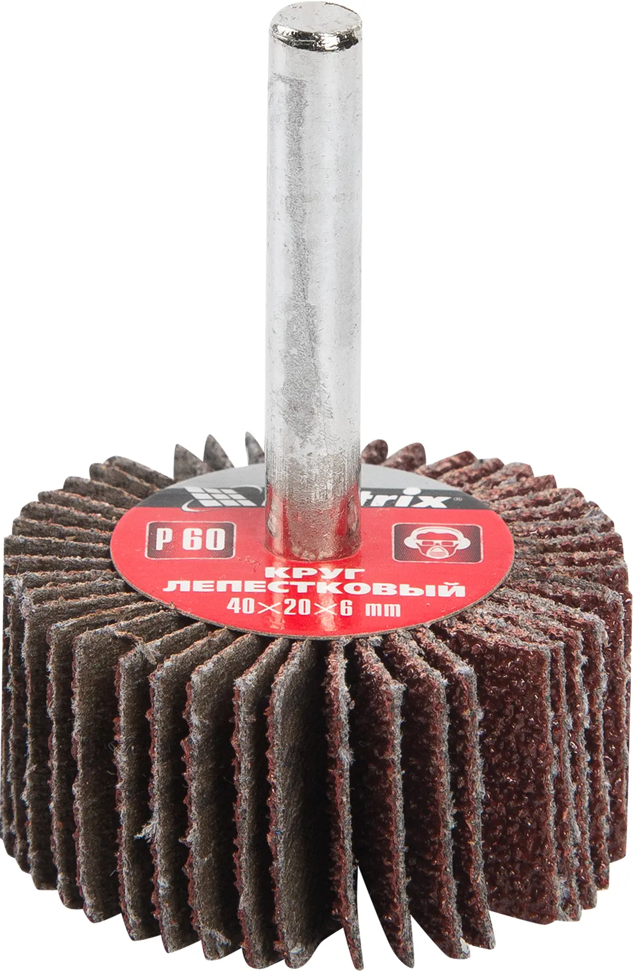 Изображение товара Круг лепестковый радиальный КЛО Matrix 74166 P60 40x6x20 мм