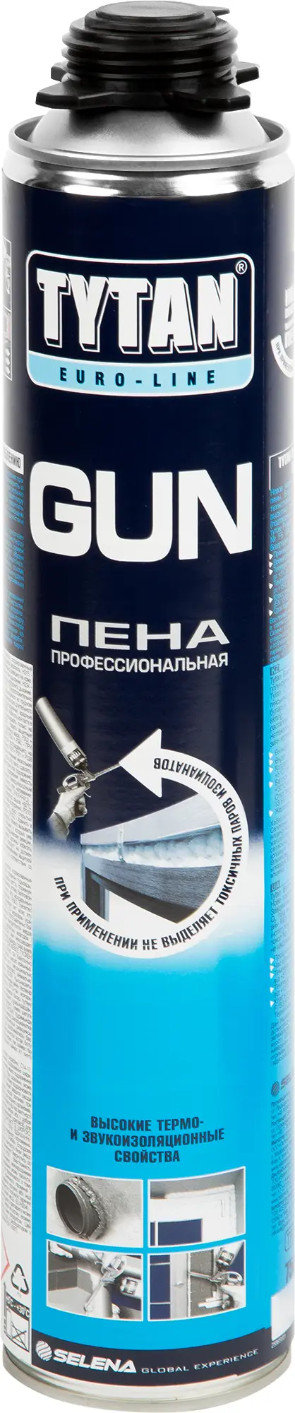Изображение товара Пена монтажная пистолетная Tytan Euro-Line профессиональная 750 мл