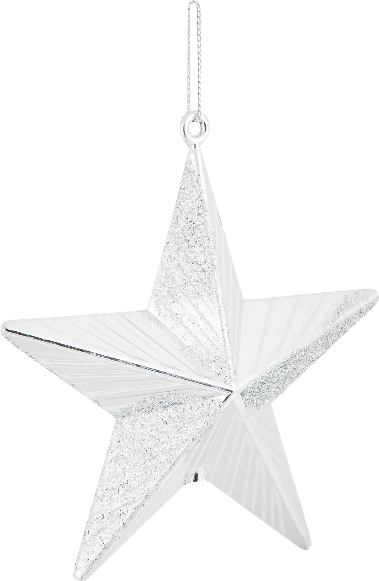 Изображение товара Украшение ёлочное «Морская звезда», 10 см, пластик, цвет серый
