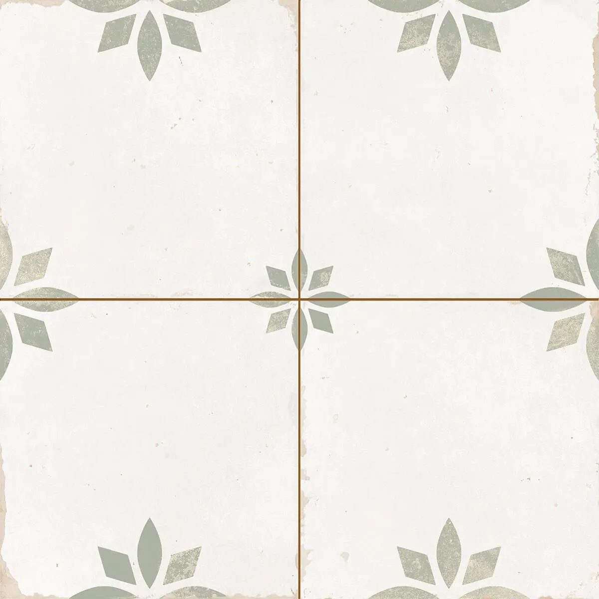 Изображение товара Глазурованный керамогранит Memories Sage 45x45 см, зеленый, матовый, 1 м²