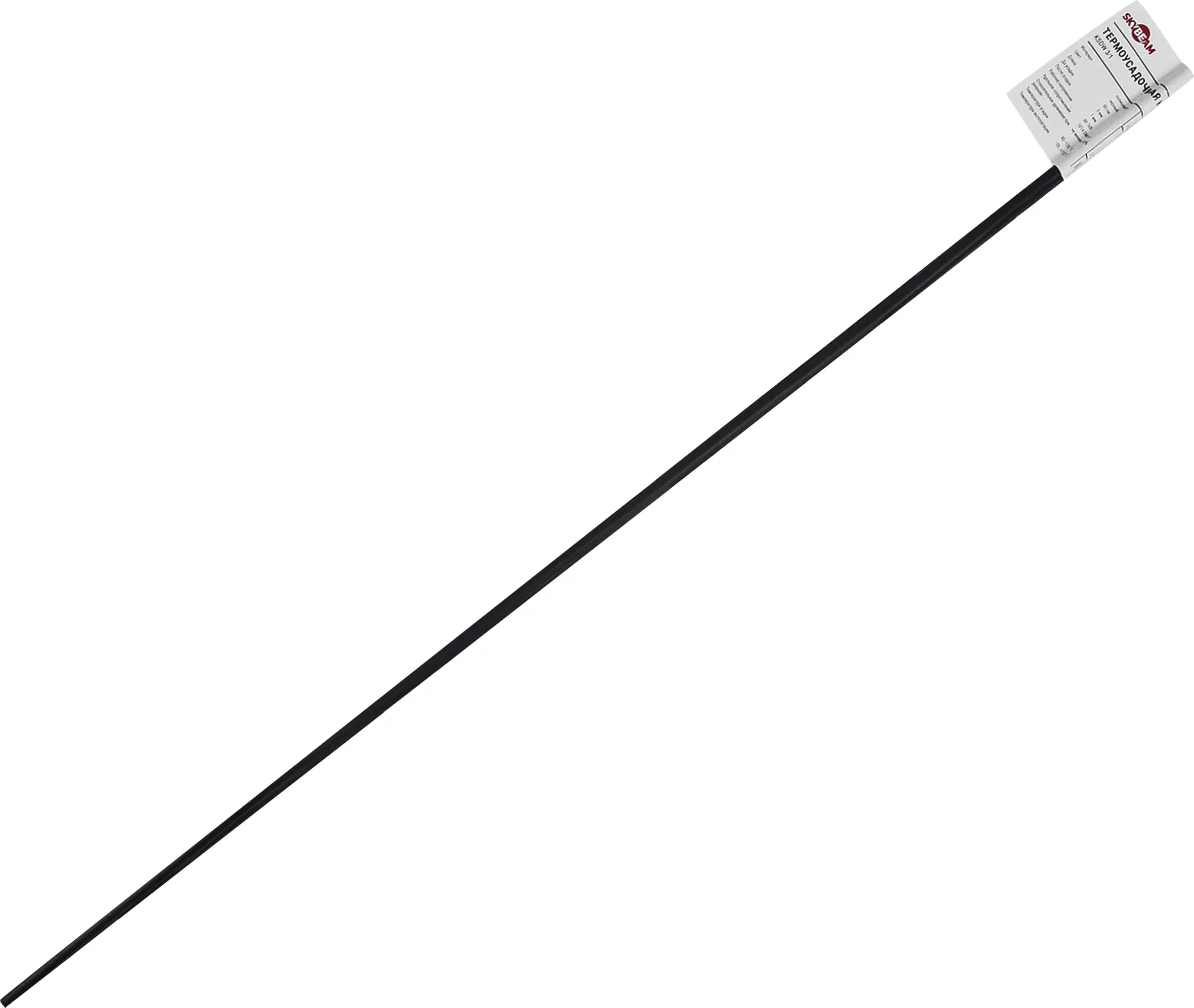 Изображение товара Термоусадочная трубка Skybeam ТУТнг 2:1 3/1.5 мм 0.5 м цвет черный