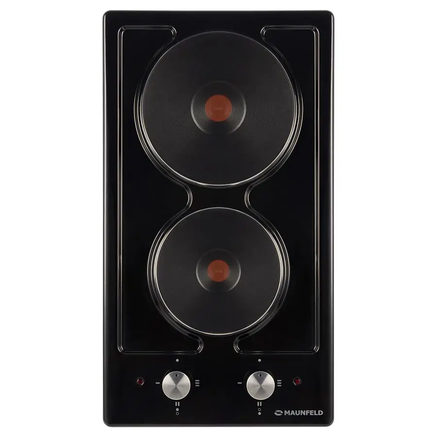 Изображение товара Электрическая варочная панель Maunfeld EEHE.32.4B 30 см 2 конфорки цвет черный