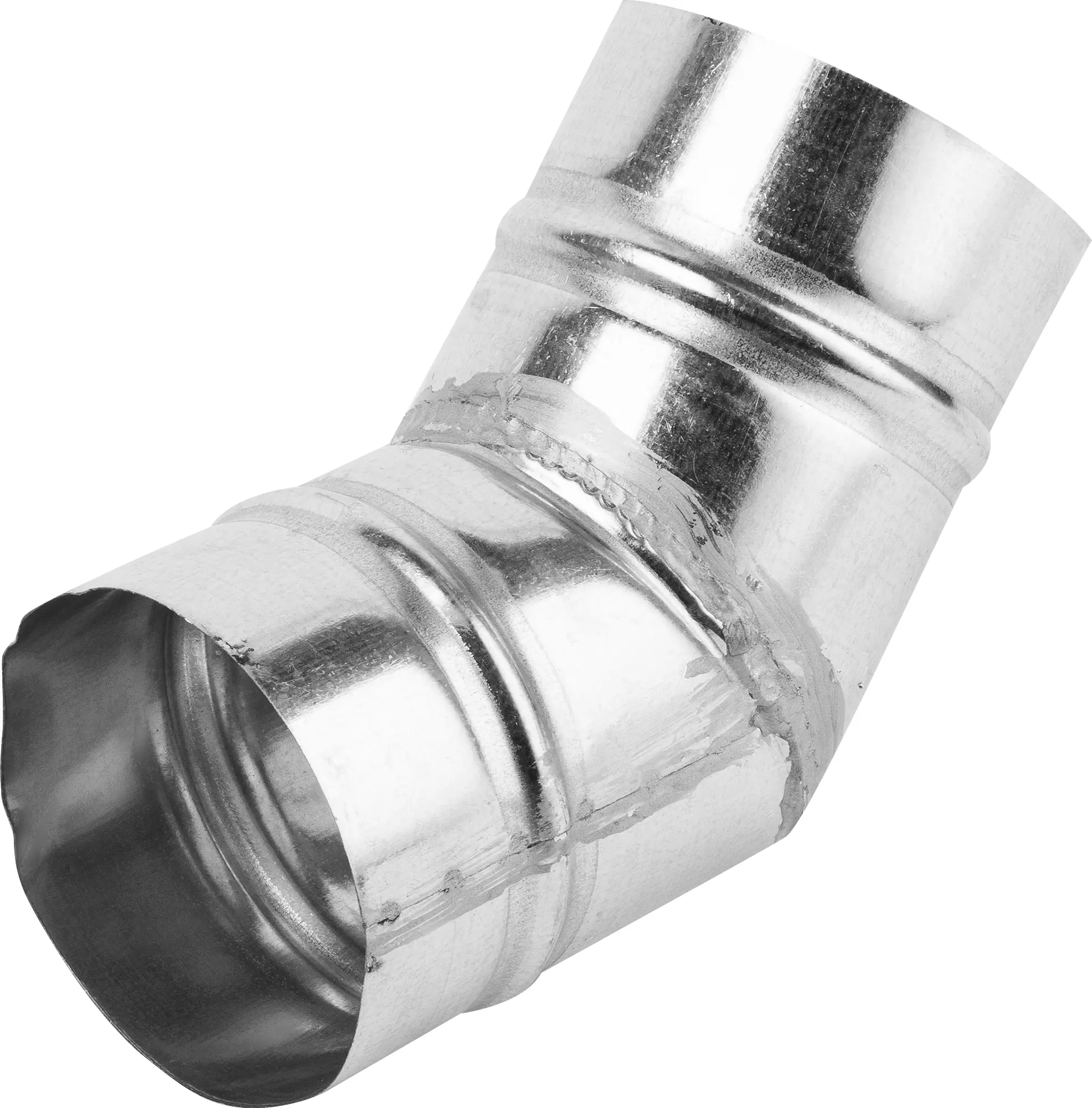 Изображение товара Отвод для круглых воздуховодов Ore D100 мм 45 градусов металл