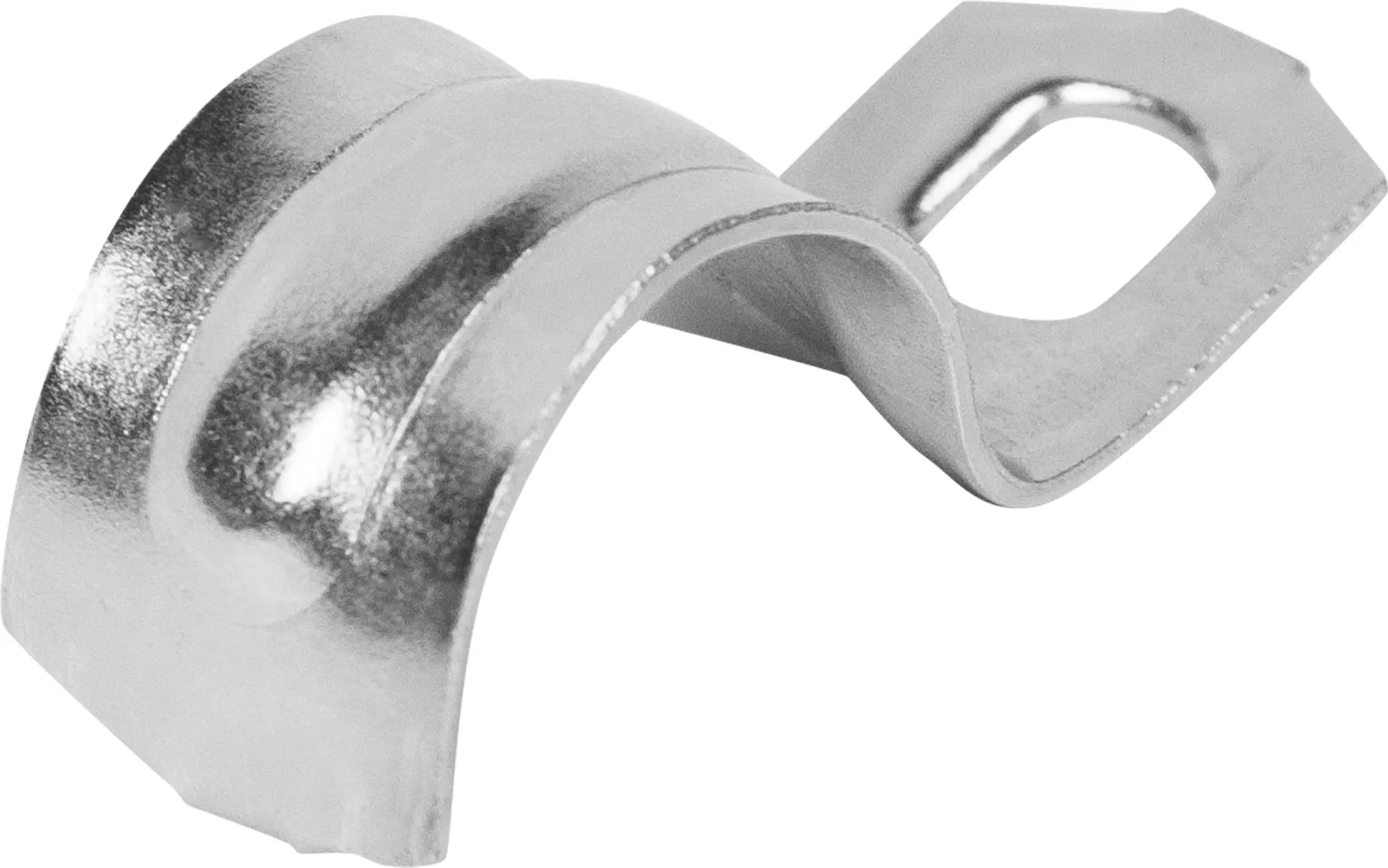 Изображение товара Скоба однолапковая Oxion D14-15 мм оцинкованная 10 шт.