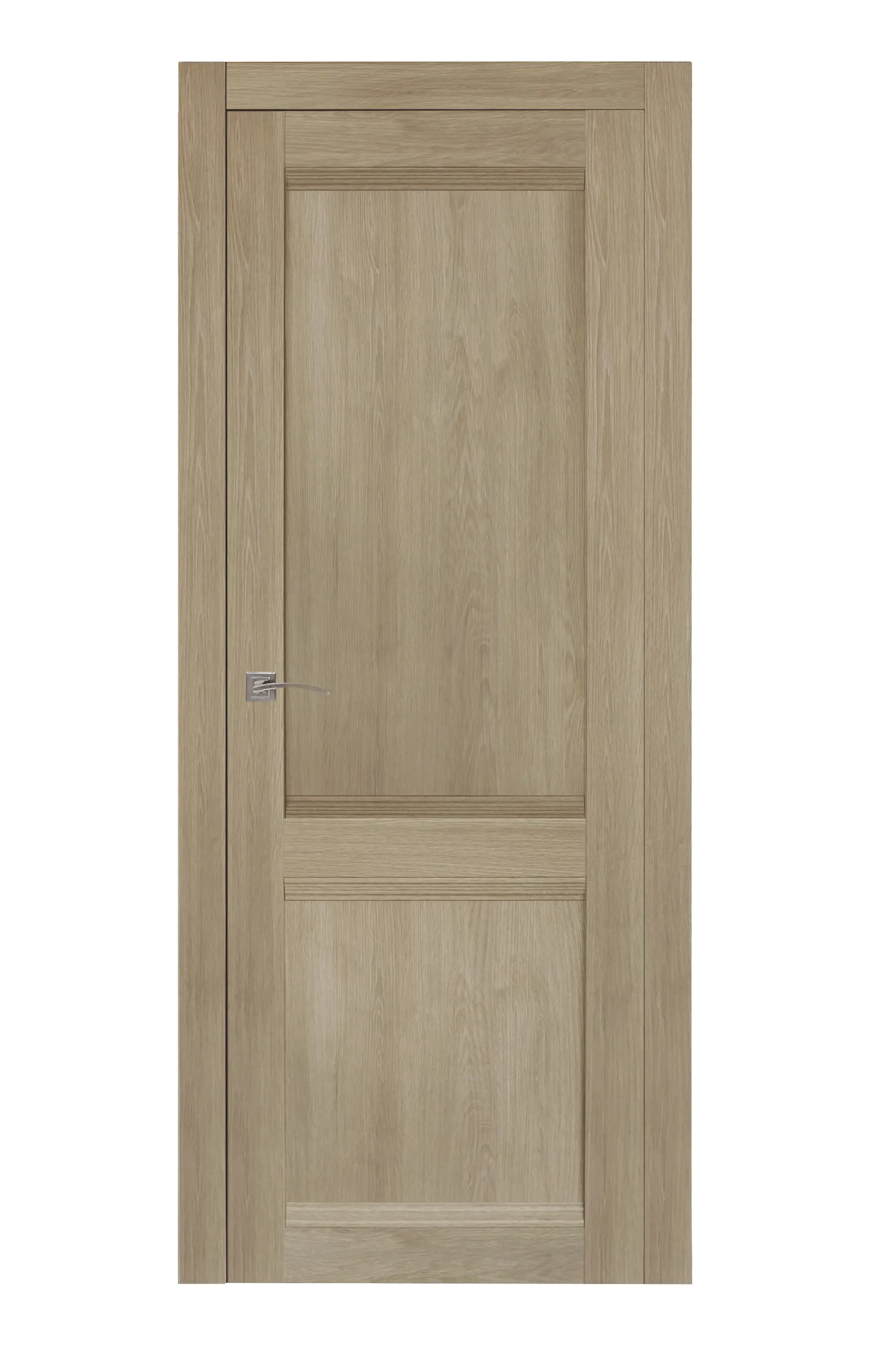 Изображение товара Дверь межкомнатная Арагона 60х200 см цвет дуб тёрнер с фурнитурой