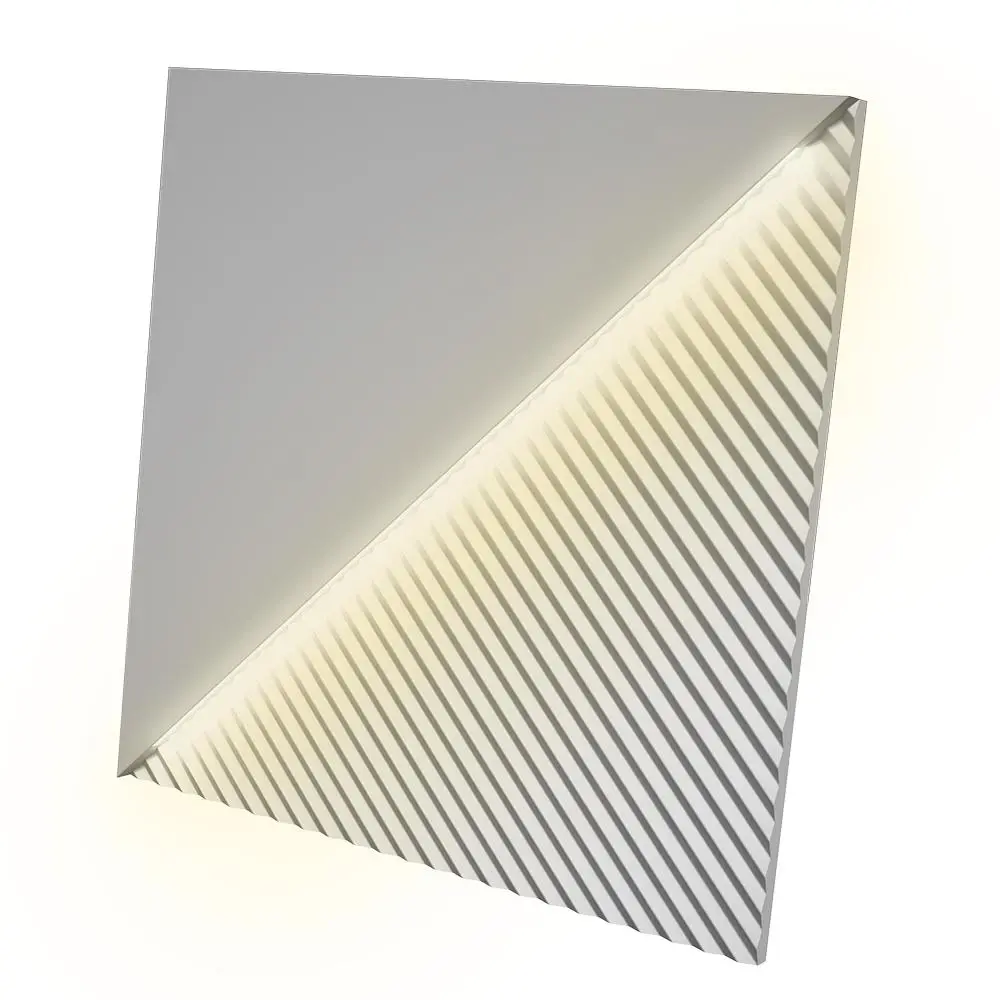 Изображение товара Гипсовая панель 3D Artpole FIELDS LED (теплый свет) 600*600мм 0,36м2