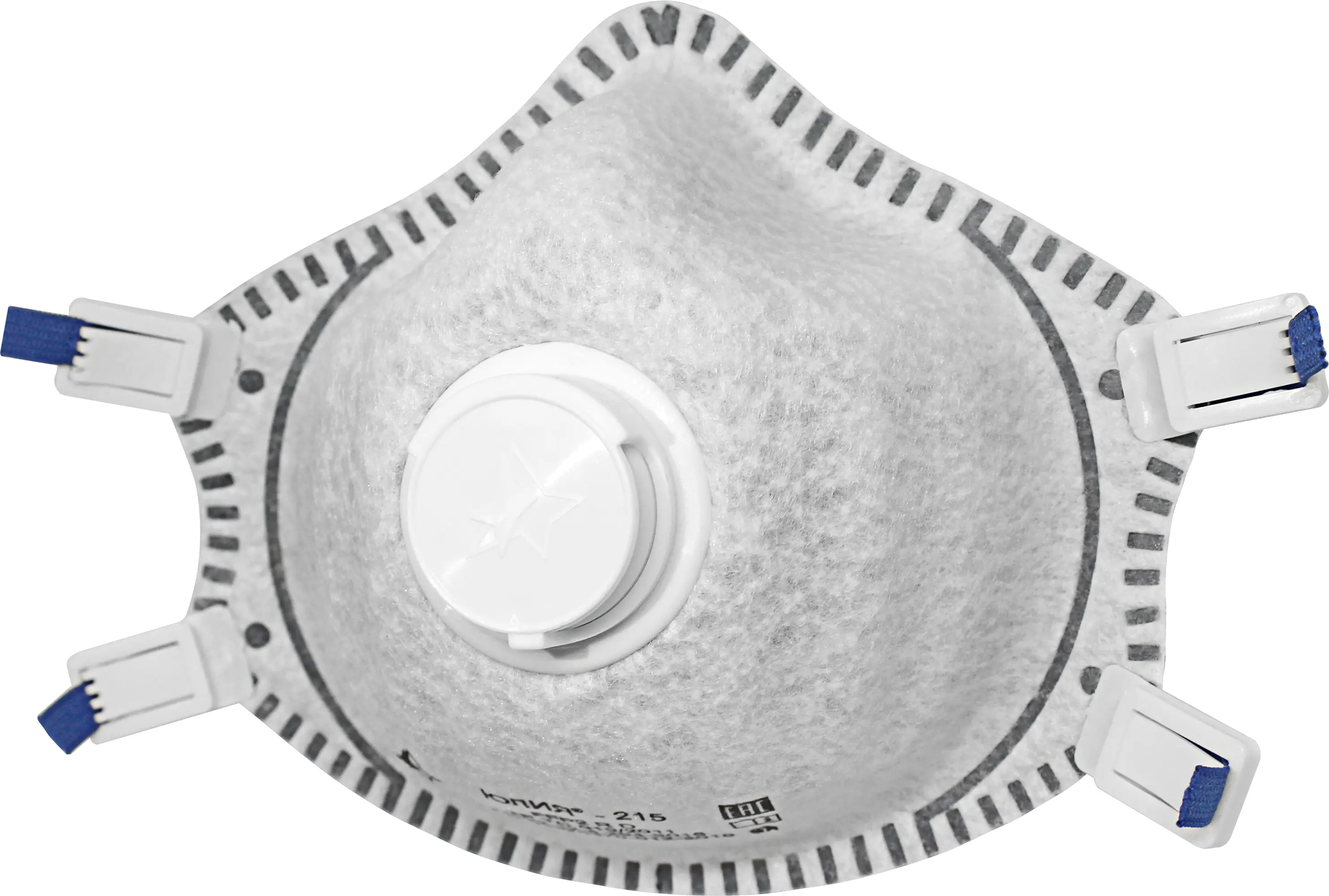 Изображение товара Респиратор Юлия-215 FFP2 с клапаном защиты органов дыхания Россия