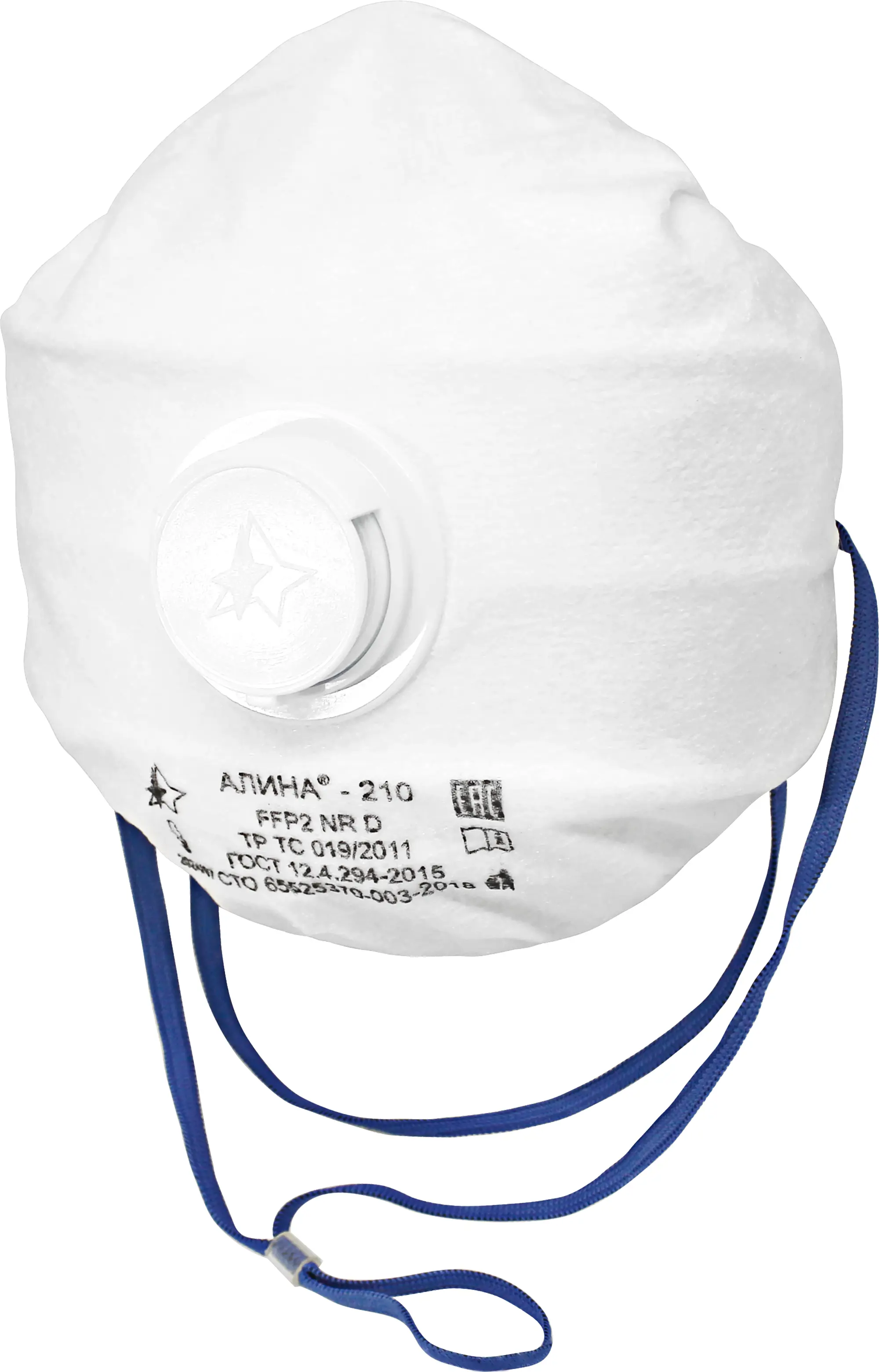 Изображение товара Респиратор с клапаном Алина-210 20485 FFP2