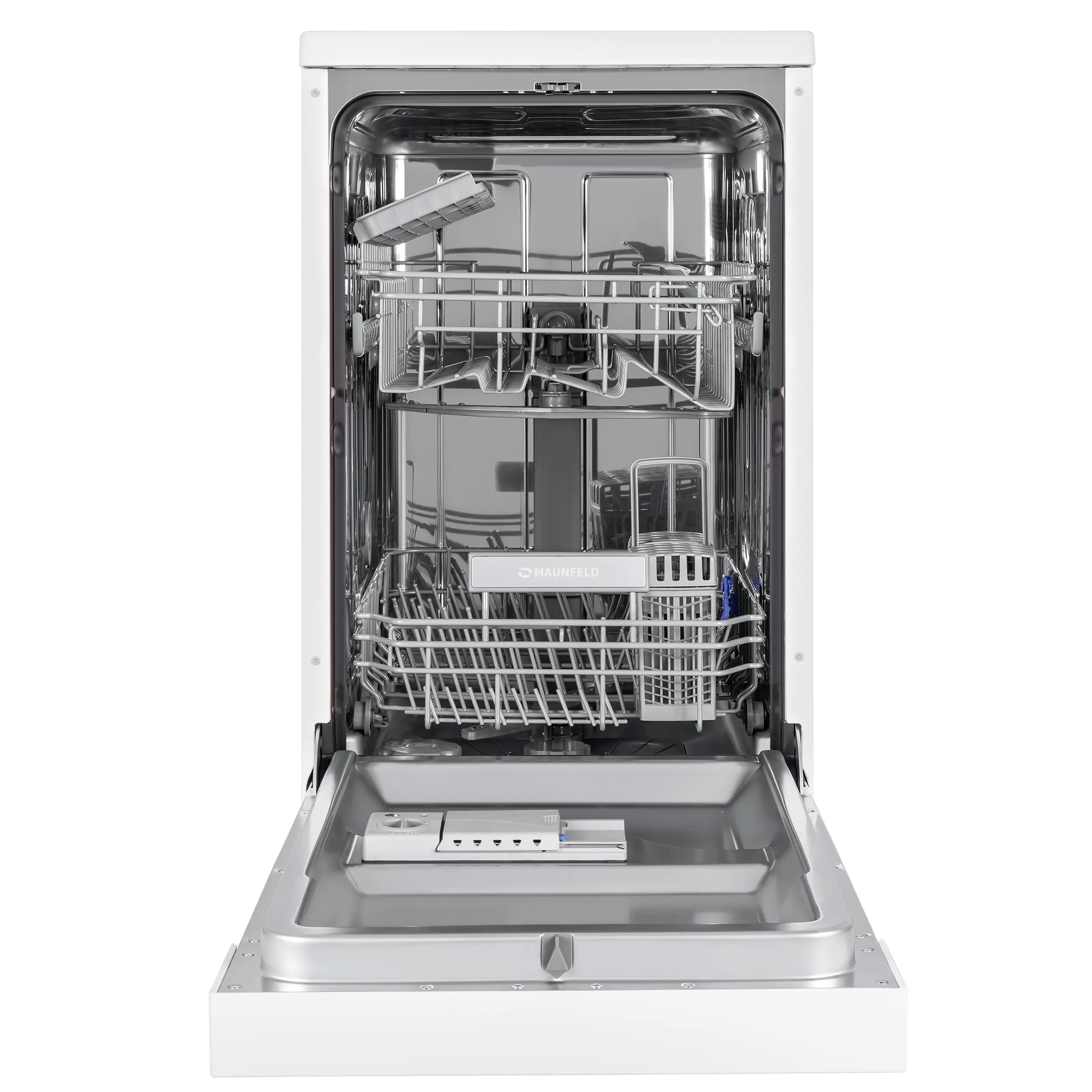 Изображение товара Посудомоечная машина Maunfeld MWF08S белая 9 комплектов 45 см
