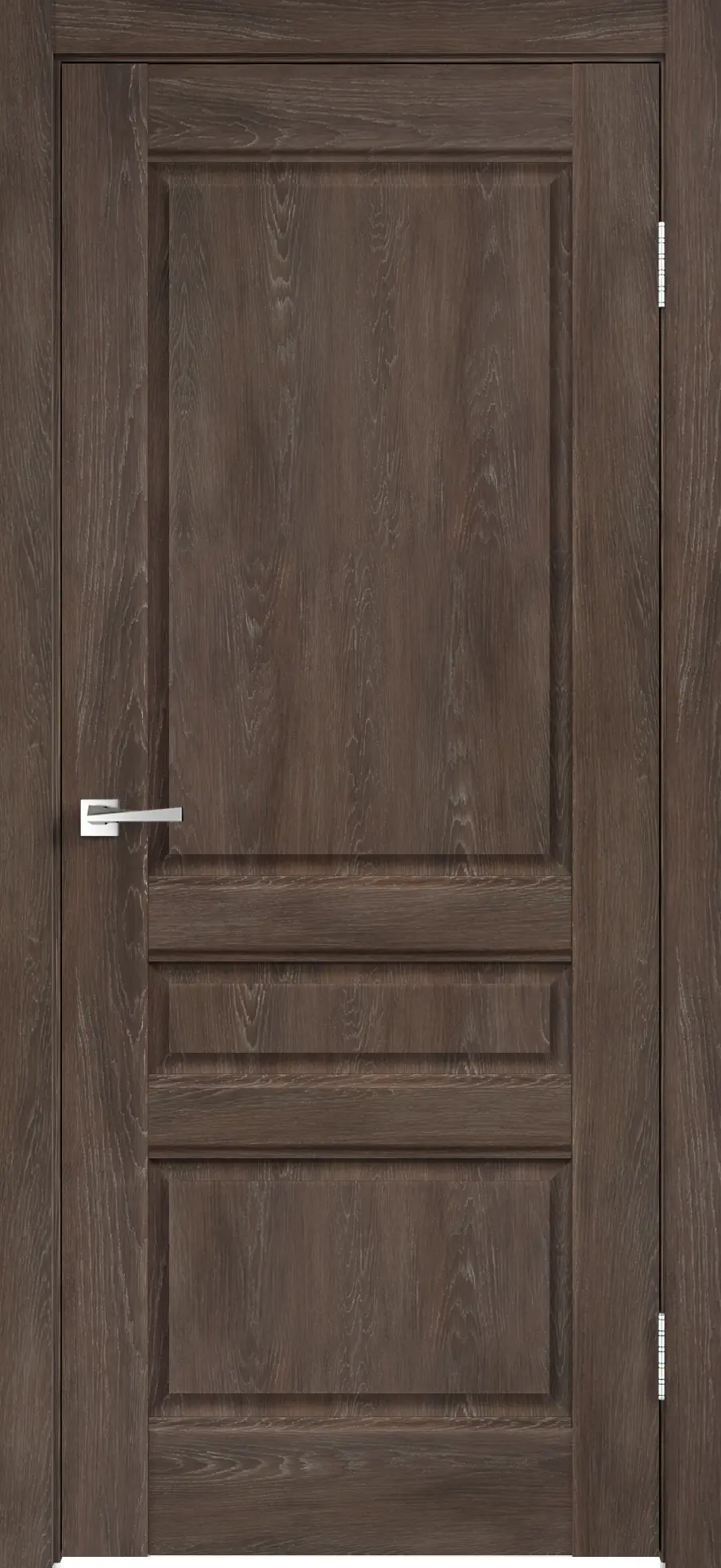 Изображение товара Дверь межкомнатная Летиция глухая ПВХ 60x200 см с замком и петлями