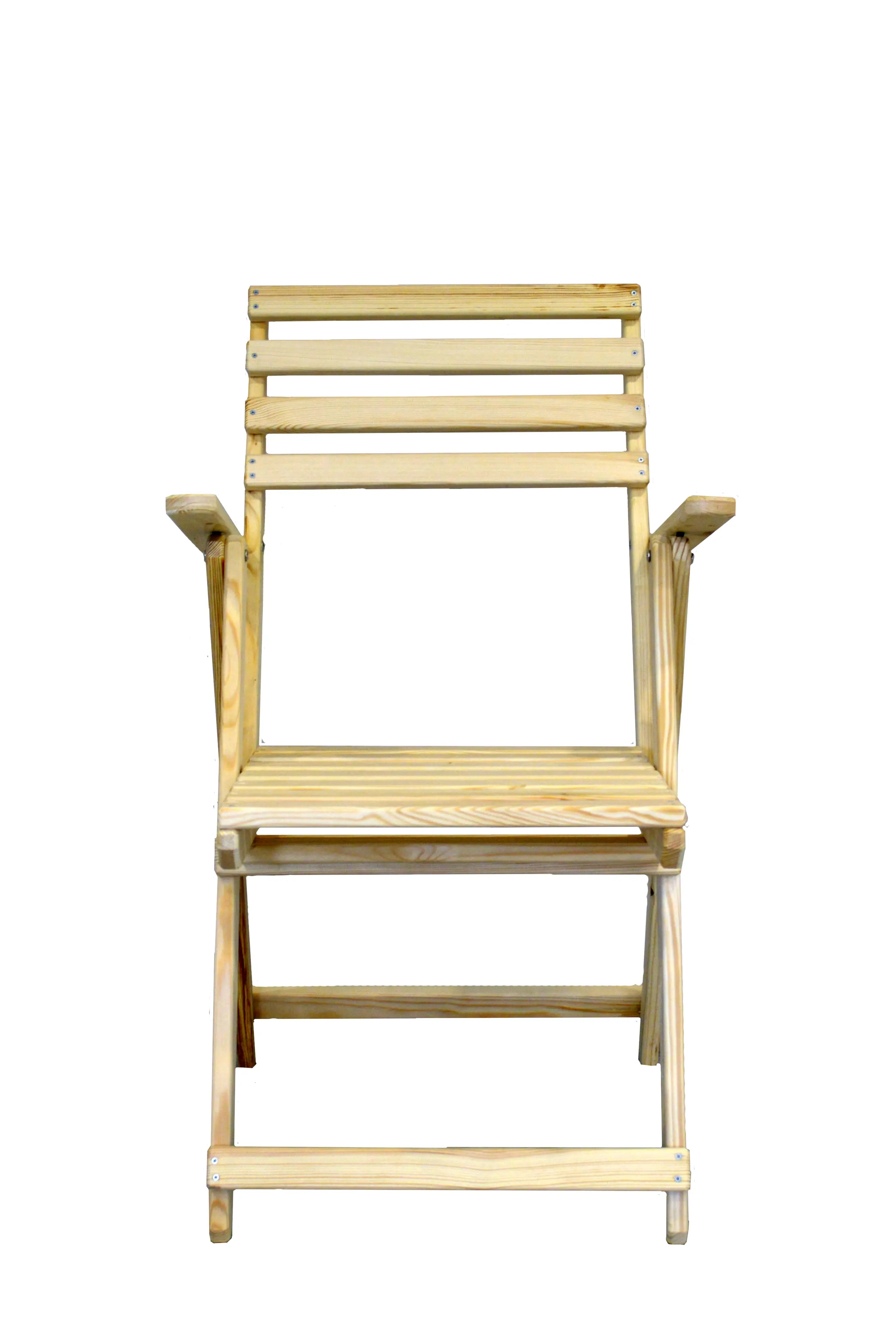 Изображение товара Кресло складное 60х50х75 см дерево бежевое