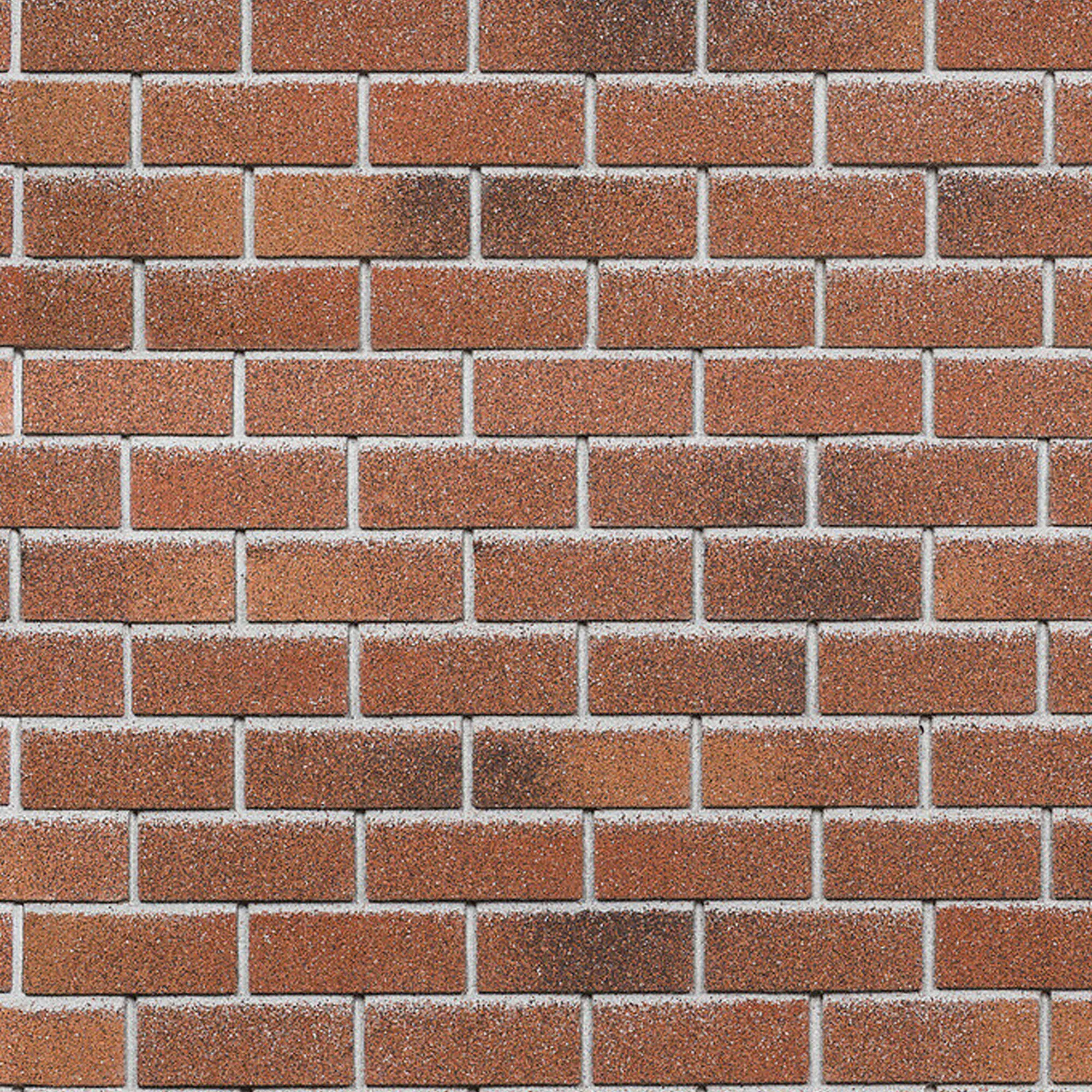 Изображение товара Фасадная плитка Hauberk 2.0 м² красная кирпич имитация для облицовки фасадов