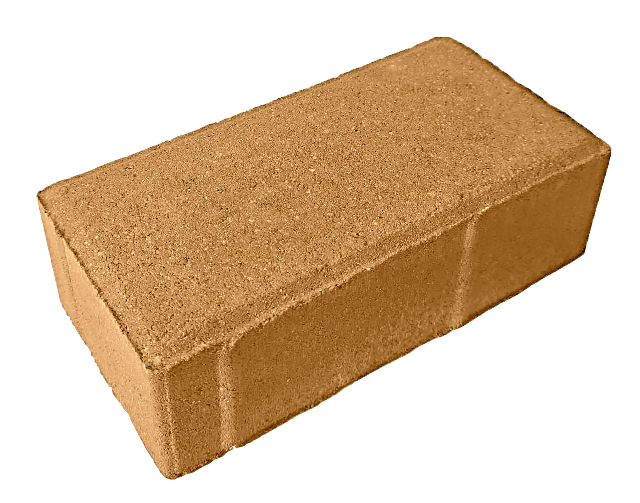 Изображение товара Плитка тротуарная вибропрессованная 100x200x60 мм цвет горчица