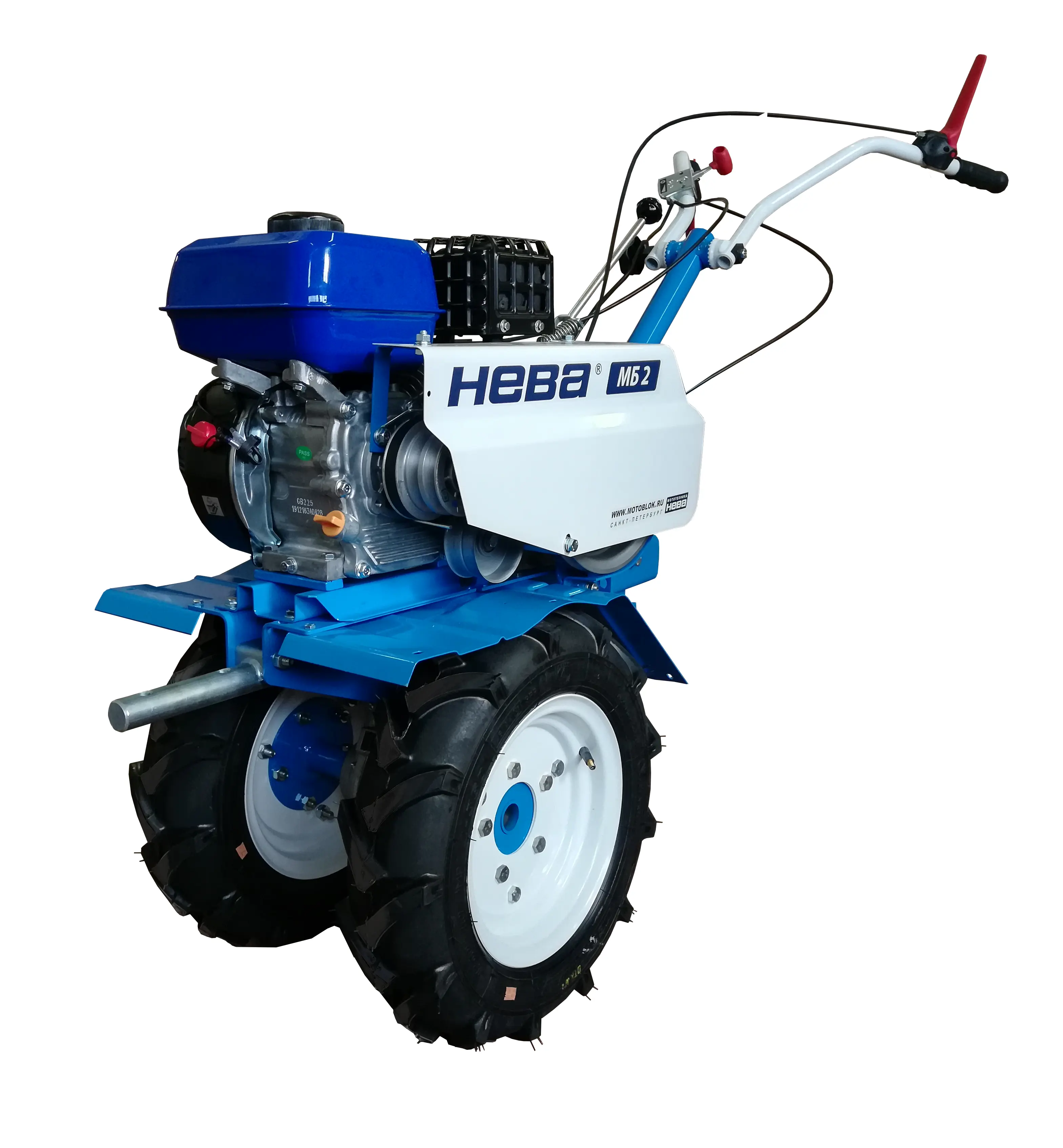 Изображение товара Мотоблок бензиновый МБ2 - ZS GB225 7,5 л.с обработка до 1200 м²