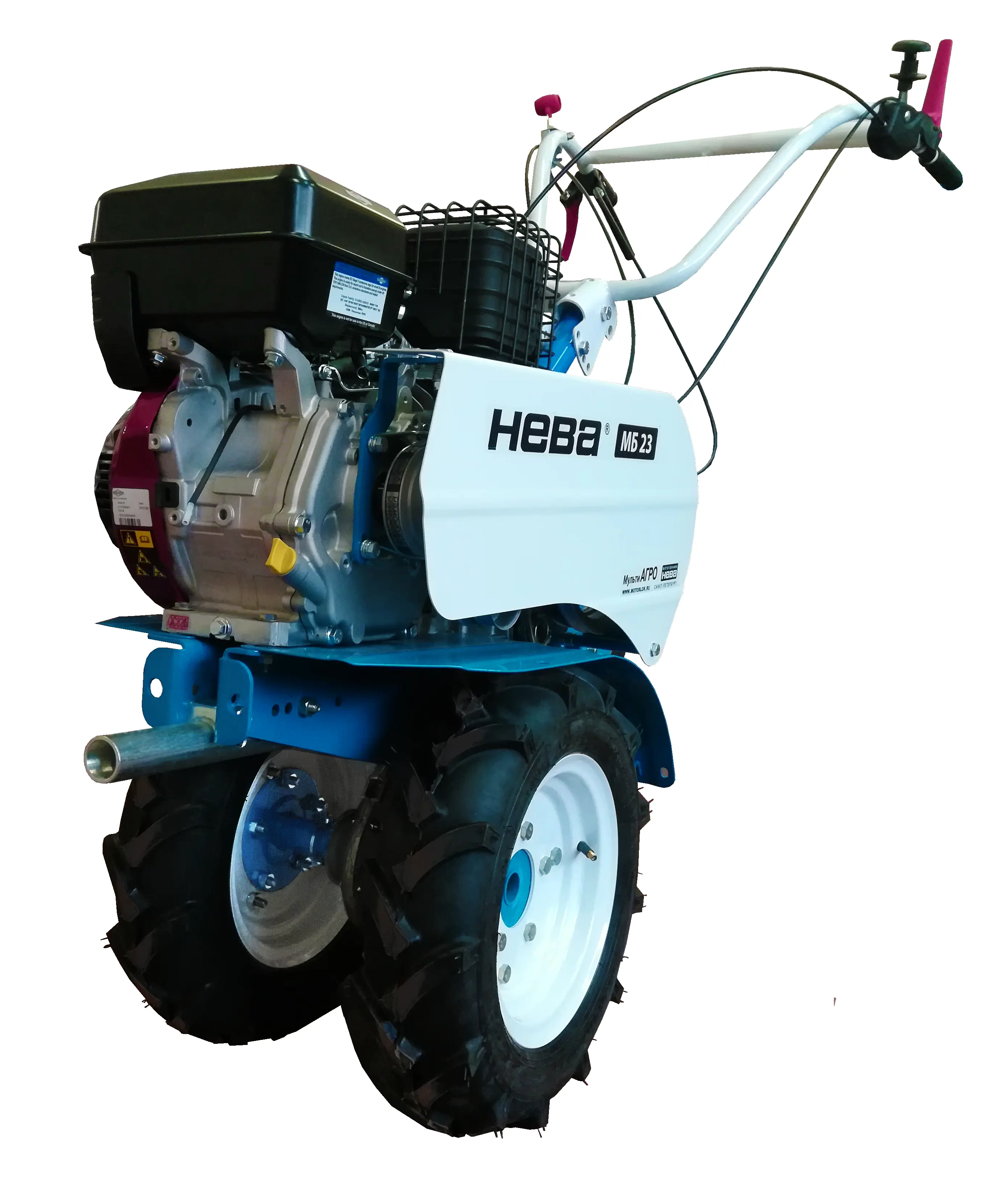 Изображение товара Мотоблок бензиновый Нева МБ23 МультиАГРО-B&S (XR10,0)PRO 10 л.с