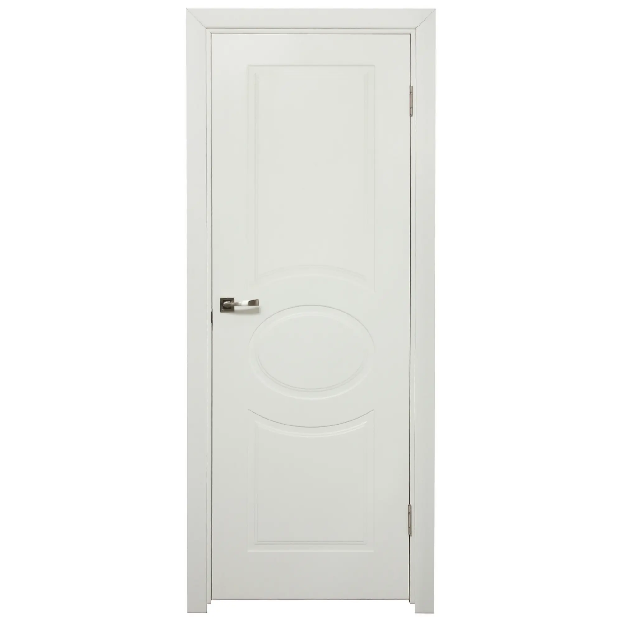 Изображение товара Дверь межкомнатная глухая Дэлия 90x200 см цвет белый