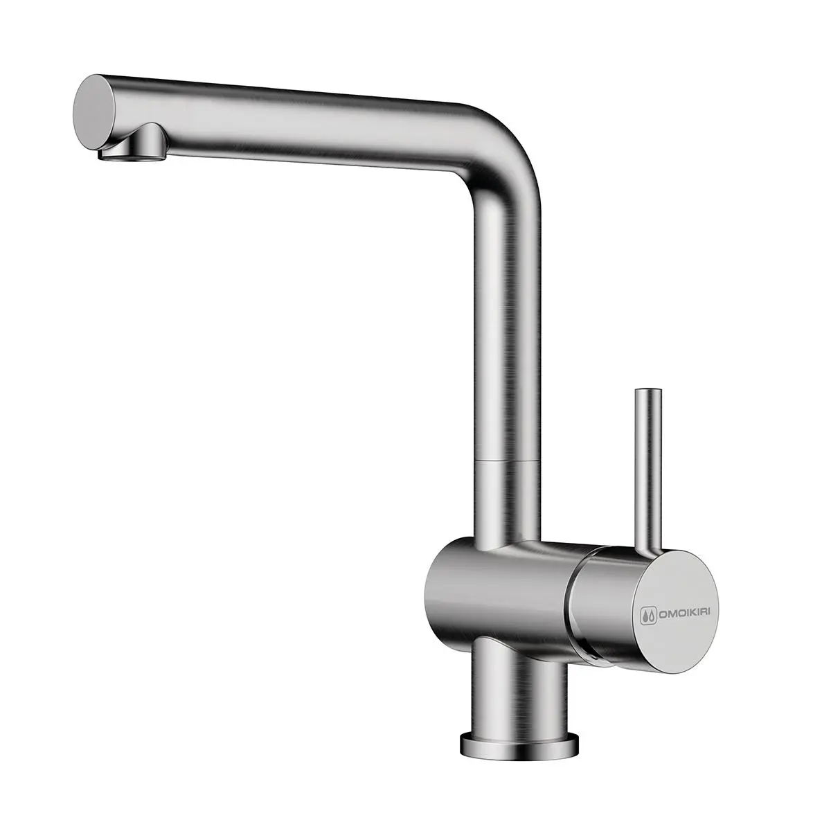 Изображение товара Смеситель для кухни Omoikiri Tanigawa цвет серебряный