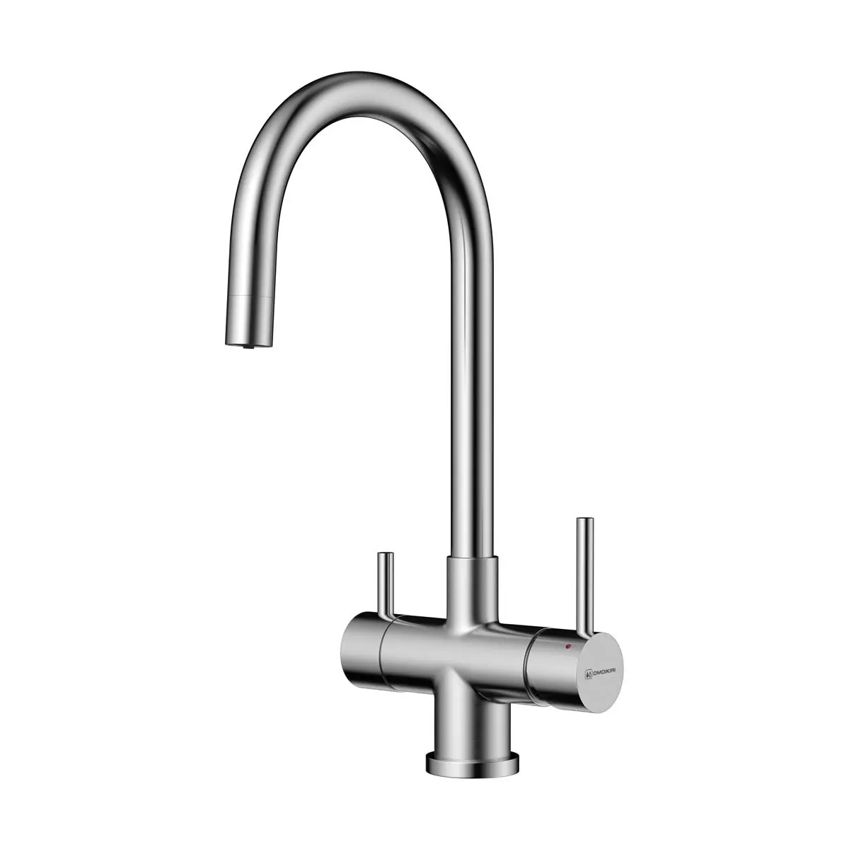 Изображение товара Смеситель для кухни Omoikiri Akita, цвет серебряный
