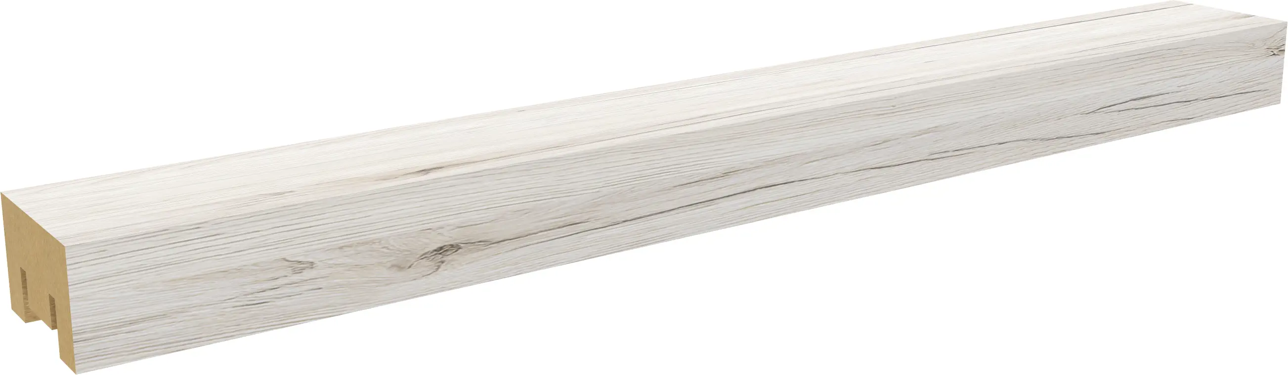 Изображение товара Рейка Бриона 16x40x2700 мм МДФ цвет дуб Санремо белый