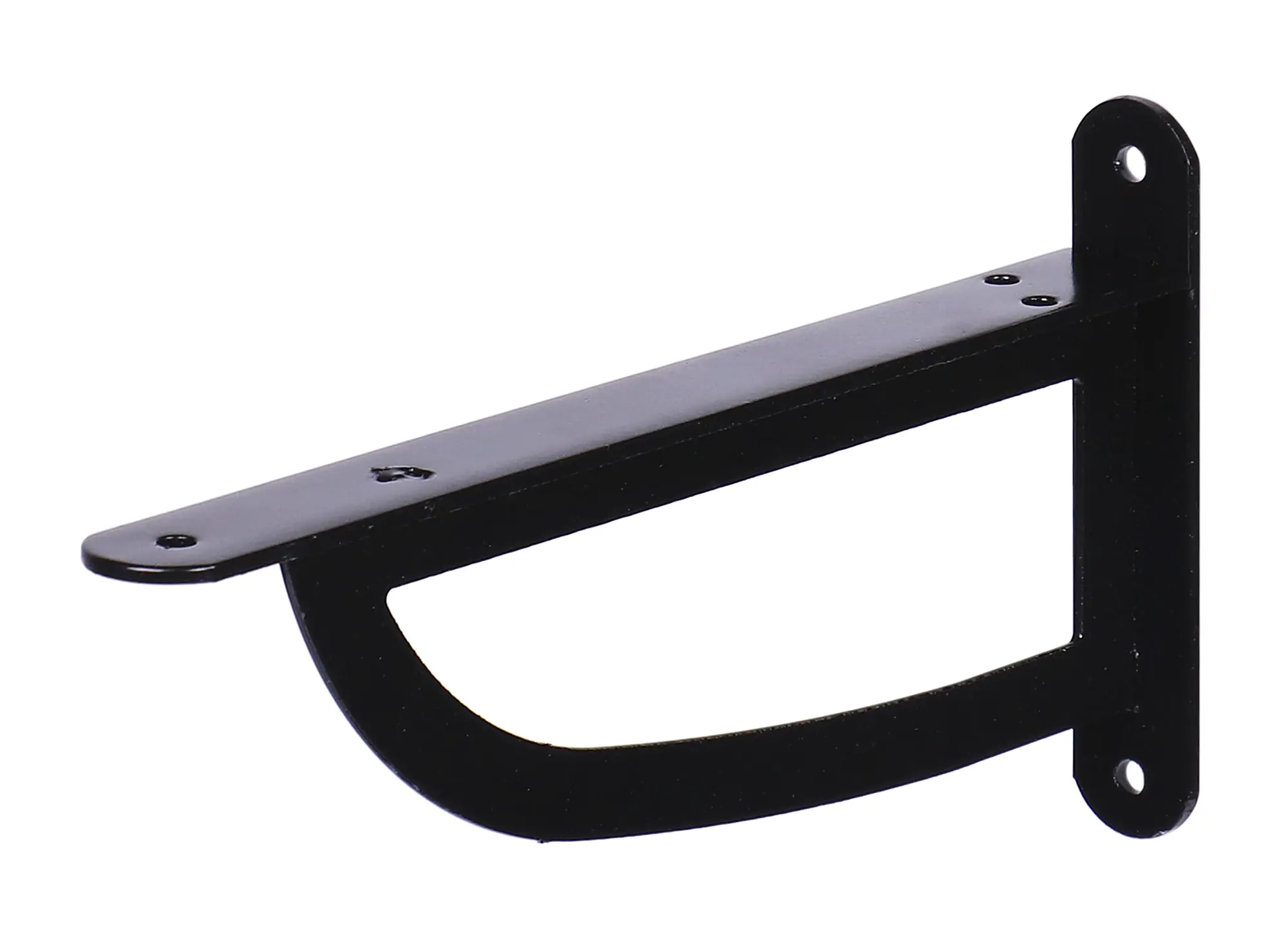 Изображение товара Кронштейн Larvij D-Wall 23x12 см из стали черный load до 50 кг надежное крепление