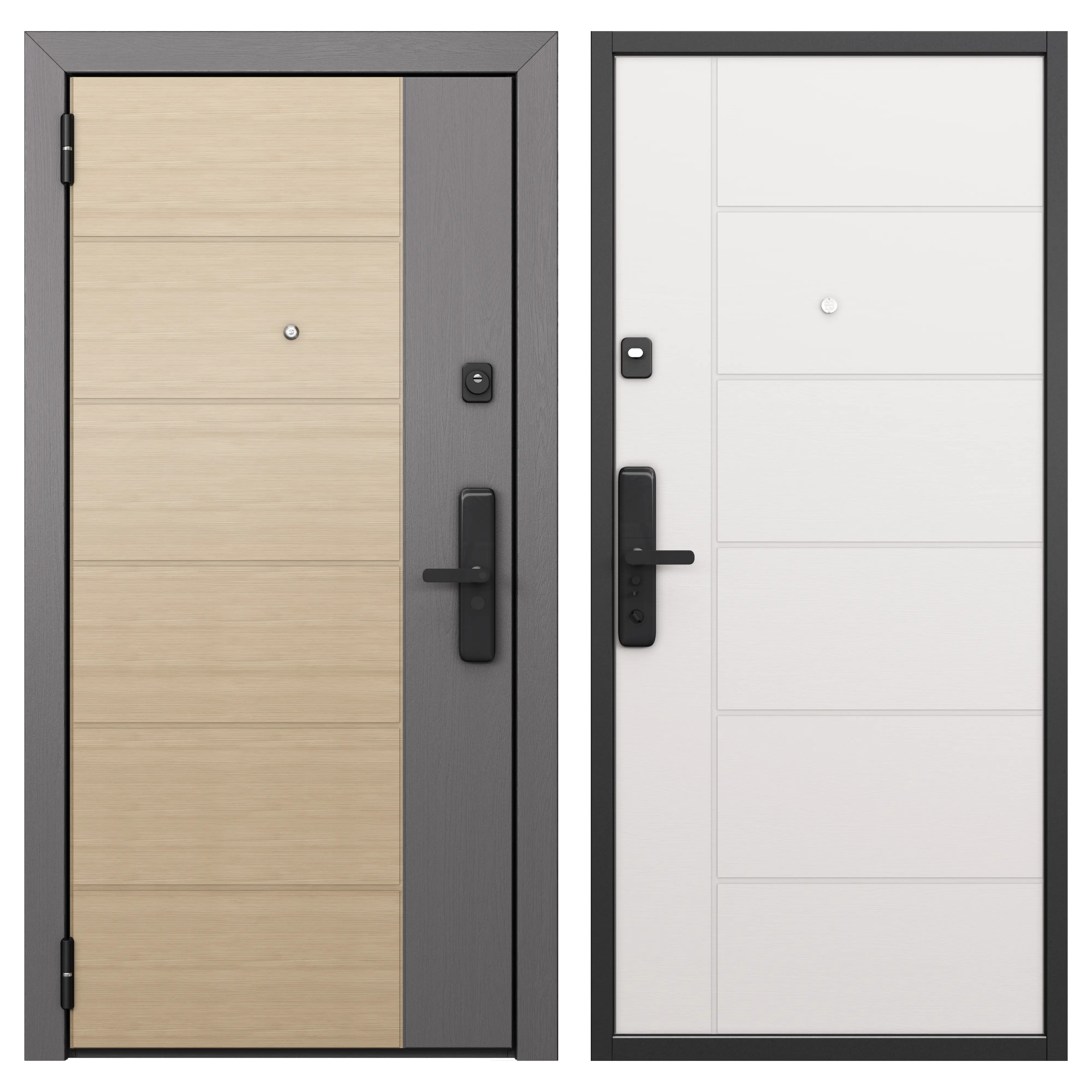 Изображение товара Дверь входная металлическая ТОrex Хьюго 01 950 мм левая