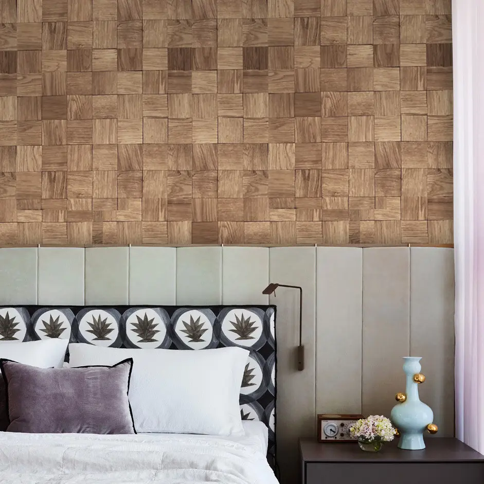 Изображение товара 3D мозаика рельефная из Дуба 50 шт. для отделки стен