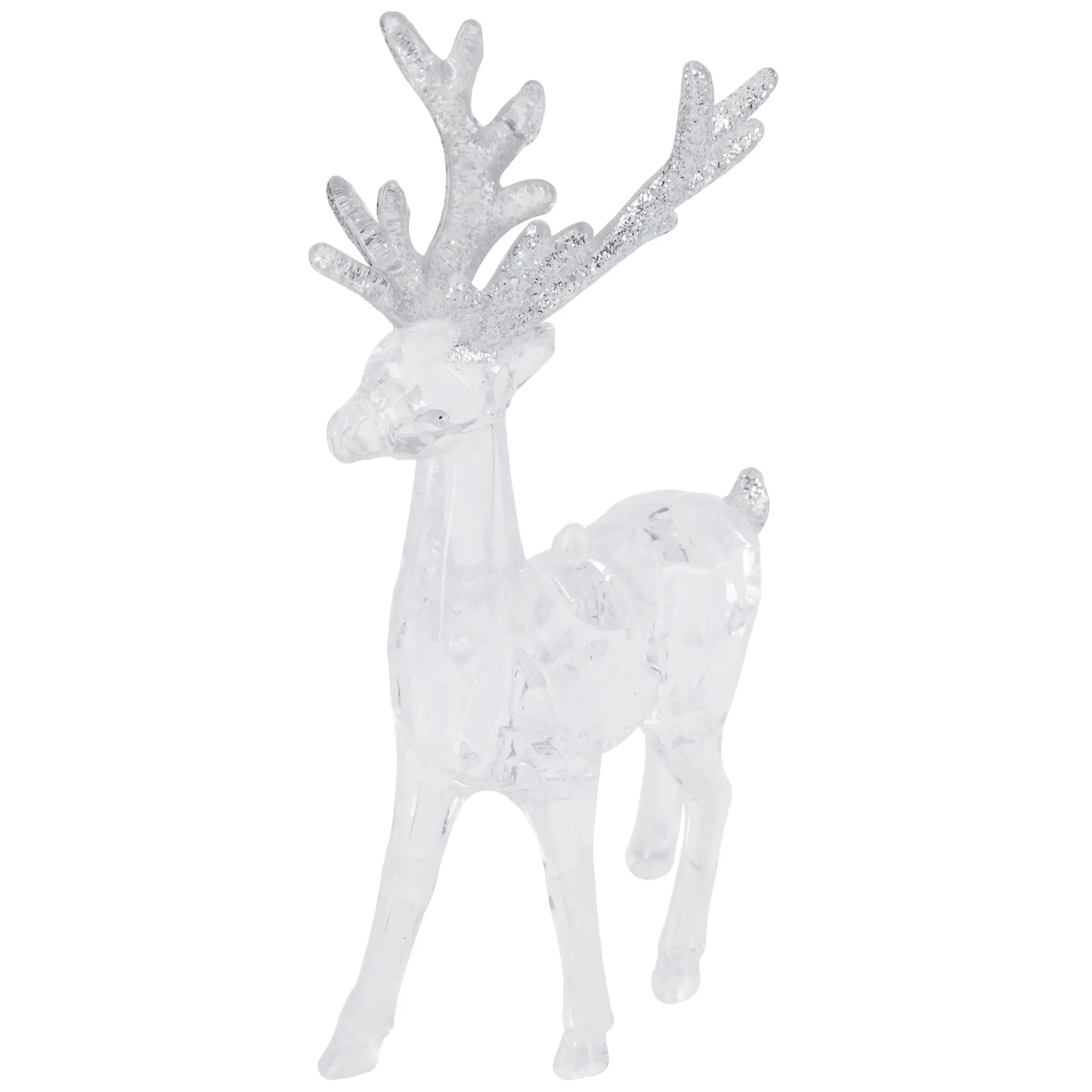 Изображение товара Рождестволық безендіру" кемпірқосақ бұғы " акрил 15см