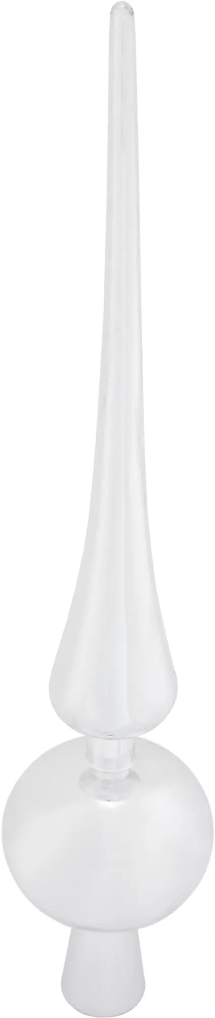 Изображение товара Верхушка на елку h28 см серебряный