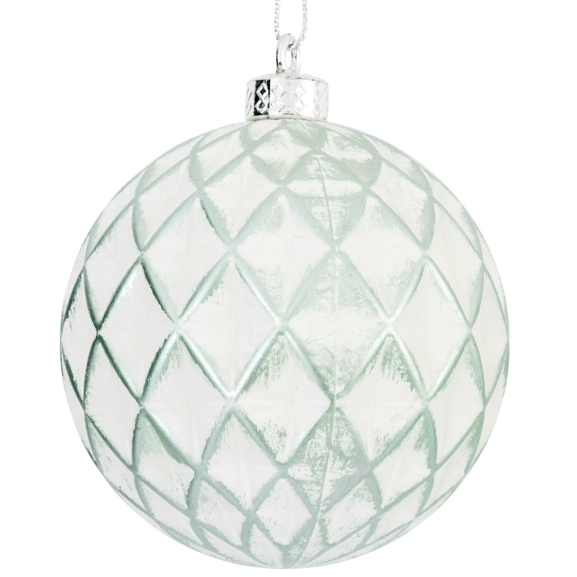 Изображение товара Елочный шар «Loft» ø8 см пластик зеленый