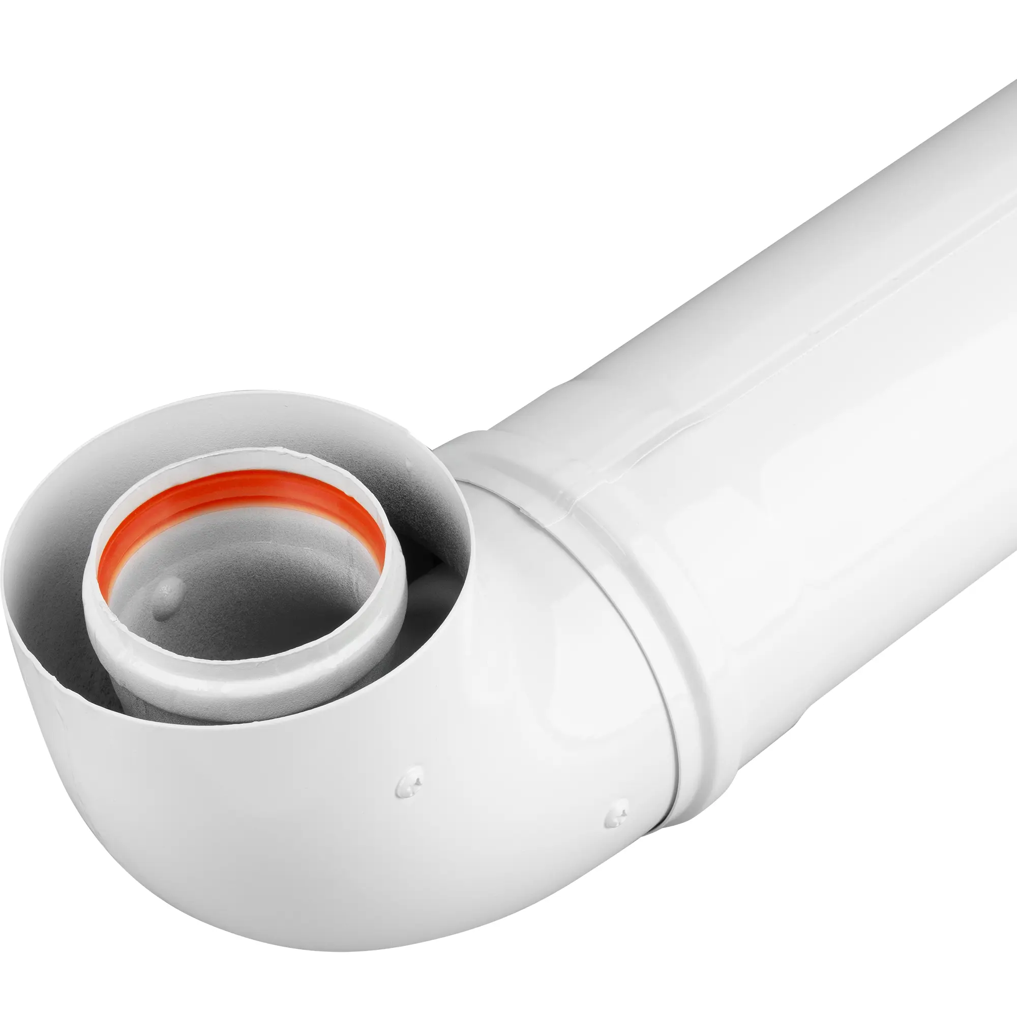 Изображение товара Комплект дымохода коаксиальный Krats D60/100 мм 1.13 м антилед