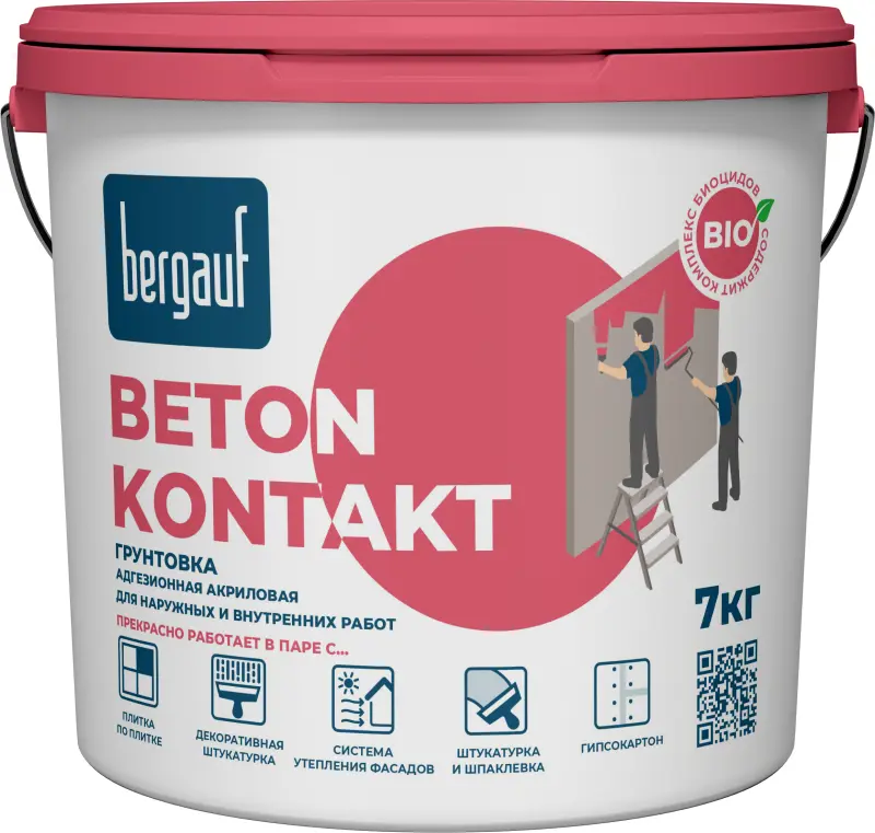 Изображение товара Бетонконтакт Bergauf Beton Kontakt 7 кг
