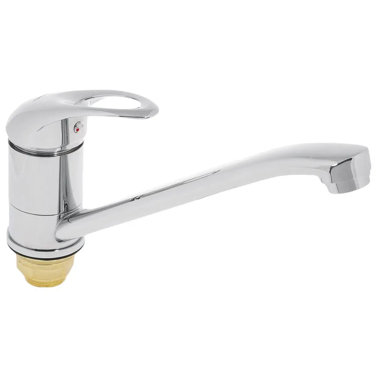 Изображение товара Смеситель для кухни с поворотным изливом 10.50 см Tsarsberg 615-1109 силумин цвет хром