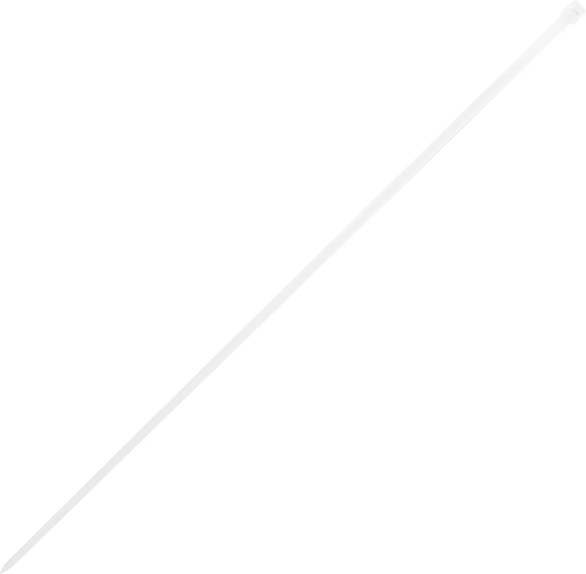 Изображение товара Комплект кабельных стяжек Защита Про WT-35250-W 3.5x250 мм нейлон белый 100 шт