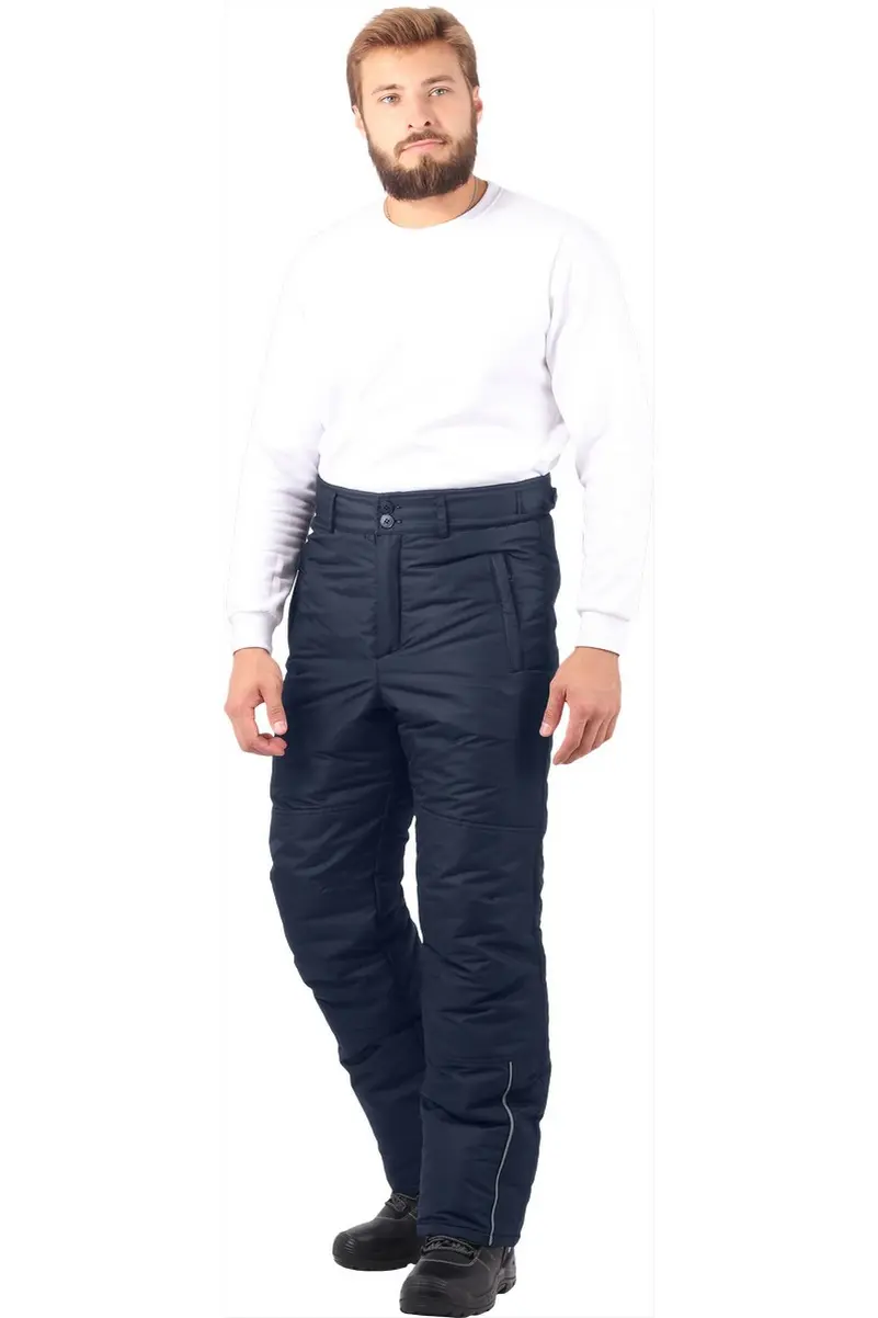 Изображение товара Брюки рабочие утепленные Фьюжен цвет синий размер 112-116 рост 182-188 см