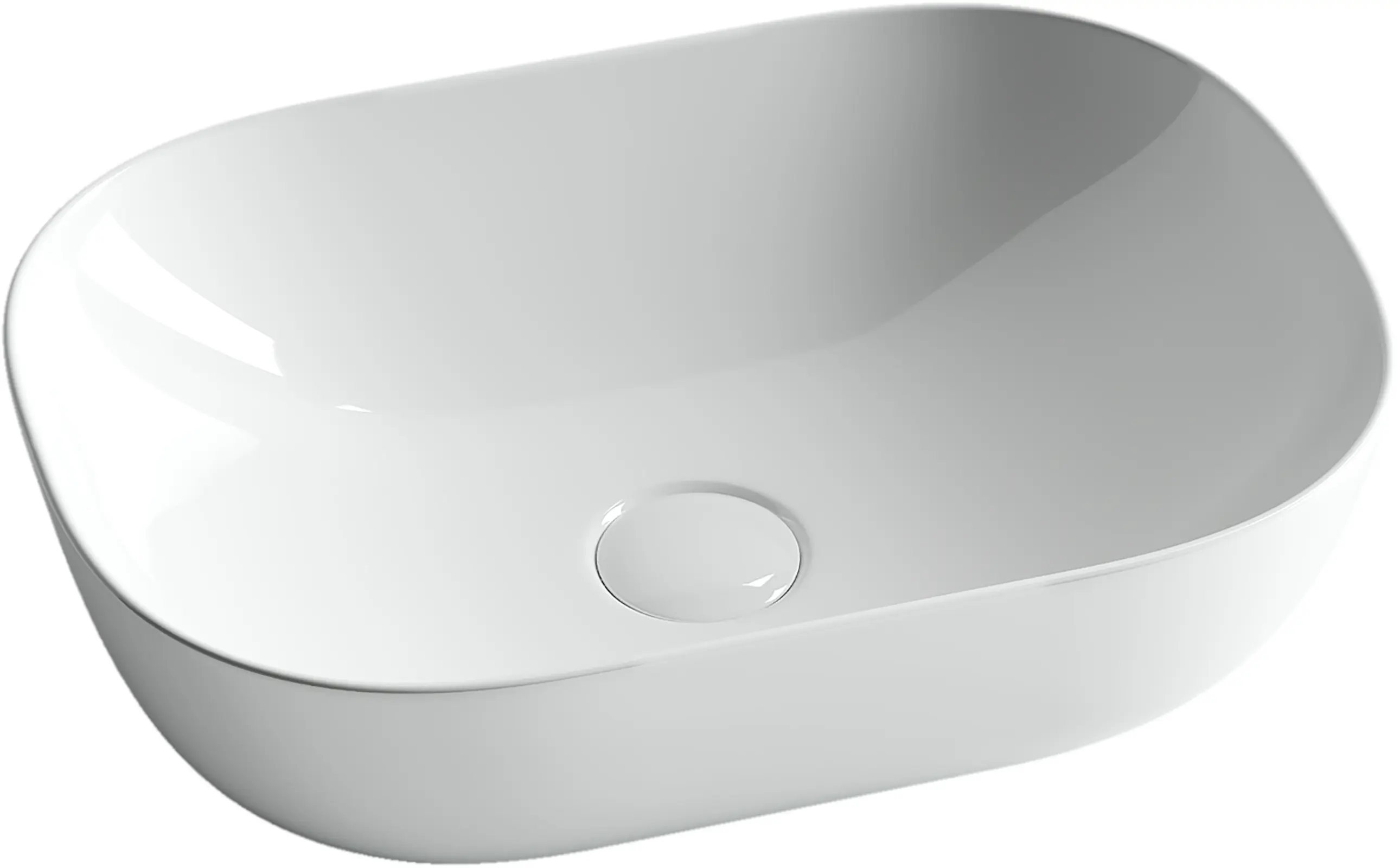 Изображение товара Раковина накладная Ceramicanova element CN6009 45.5см цвет белый