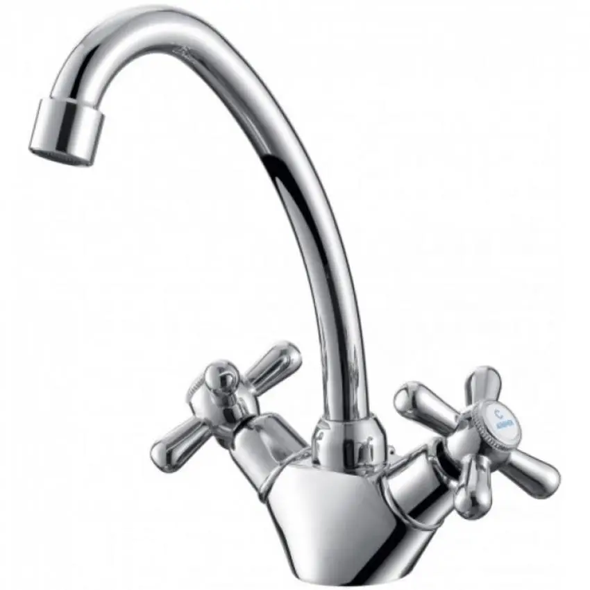 Изображение товара Двухвентильный смеситель Kaiser Carlson цвет хром 11022