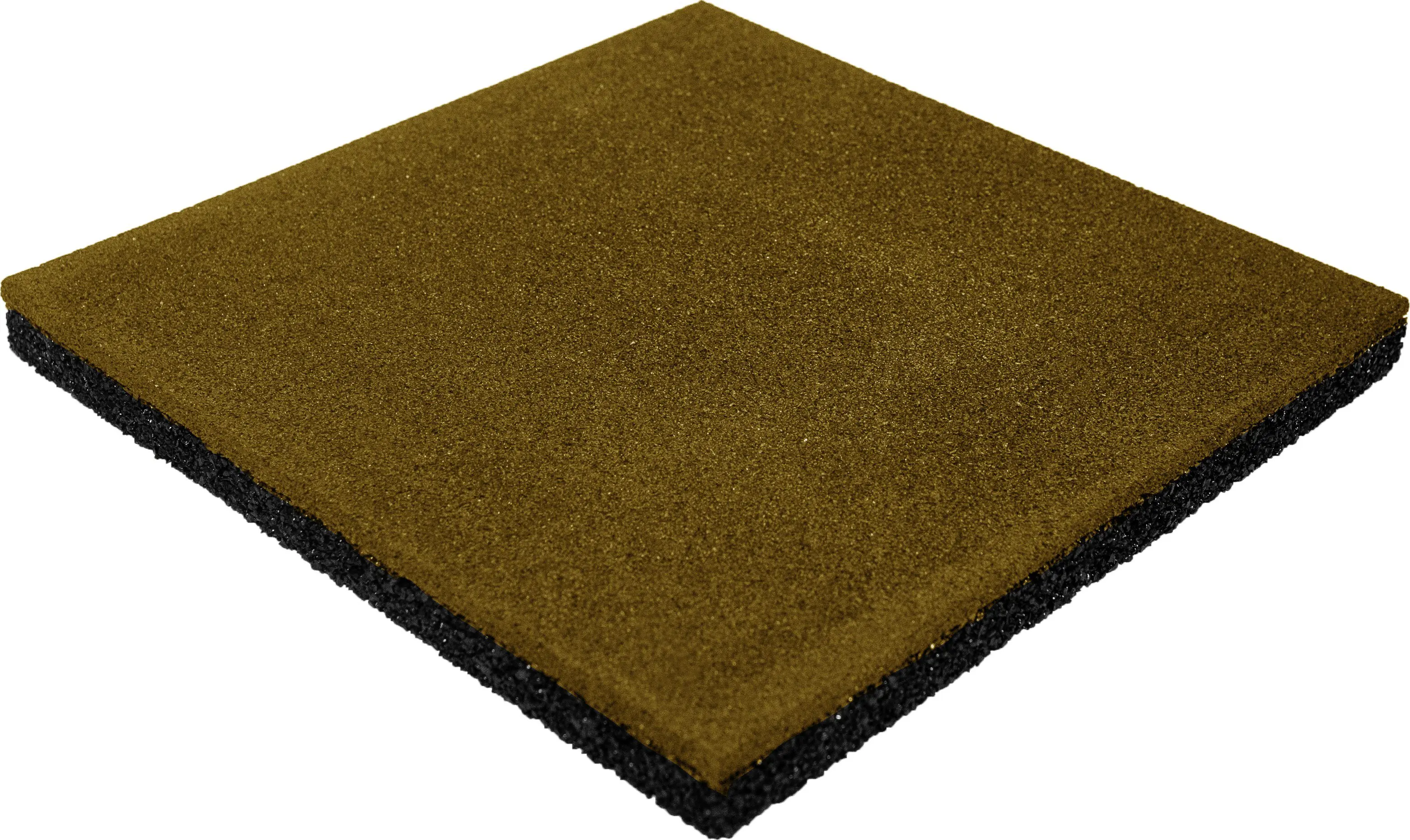 Изображение товара Резиновая плитка 500х500х40 мм Пуансон желтая Россия