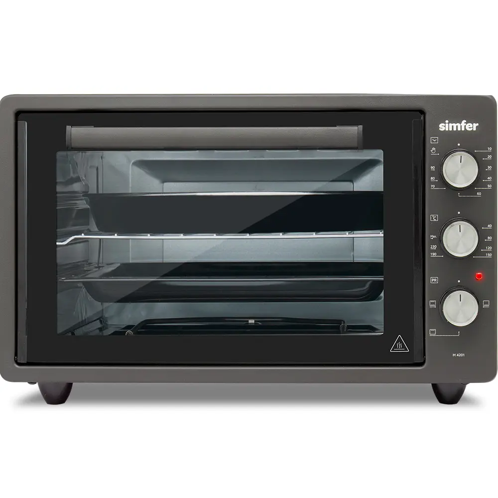 Изображение товара Электропечь Simfer M4201 52x33x44 см 1400 кВт цвет черный