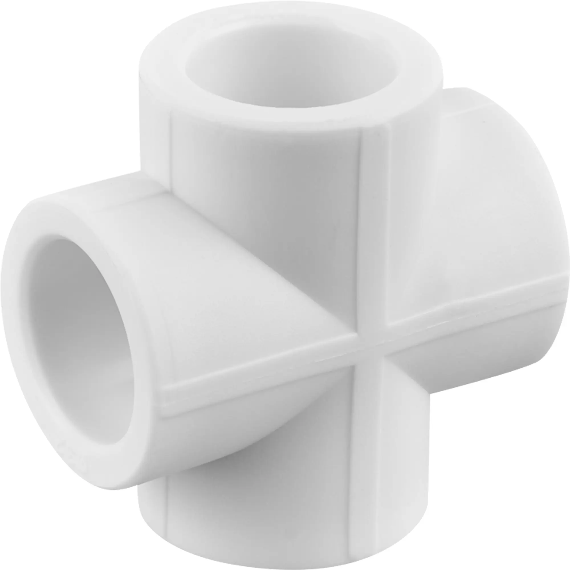 Изображение товара Крестовина Valfex 32x32x32x32 мм из полипропилена для систем водоснабжения