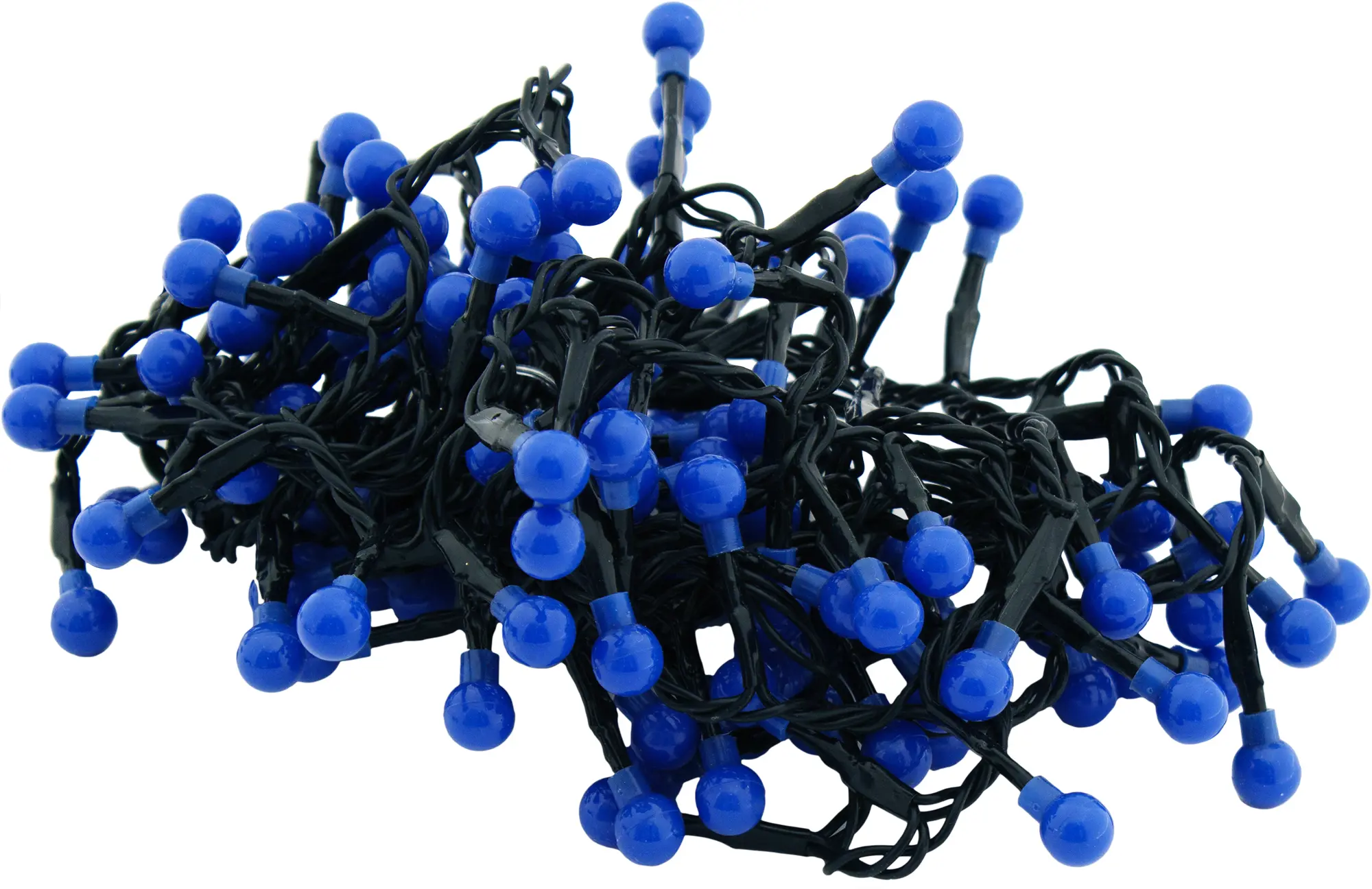 Изображение товара Электрогирлянда комнатная «Нить» 5 м 144 LED синий на батарейках