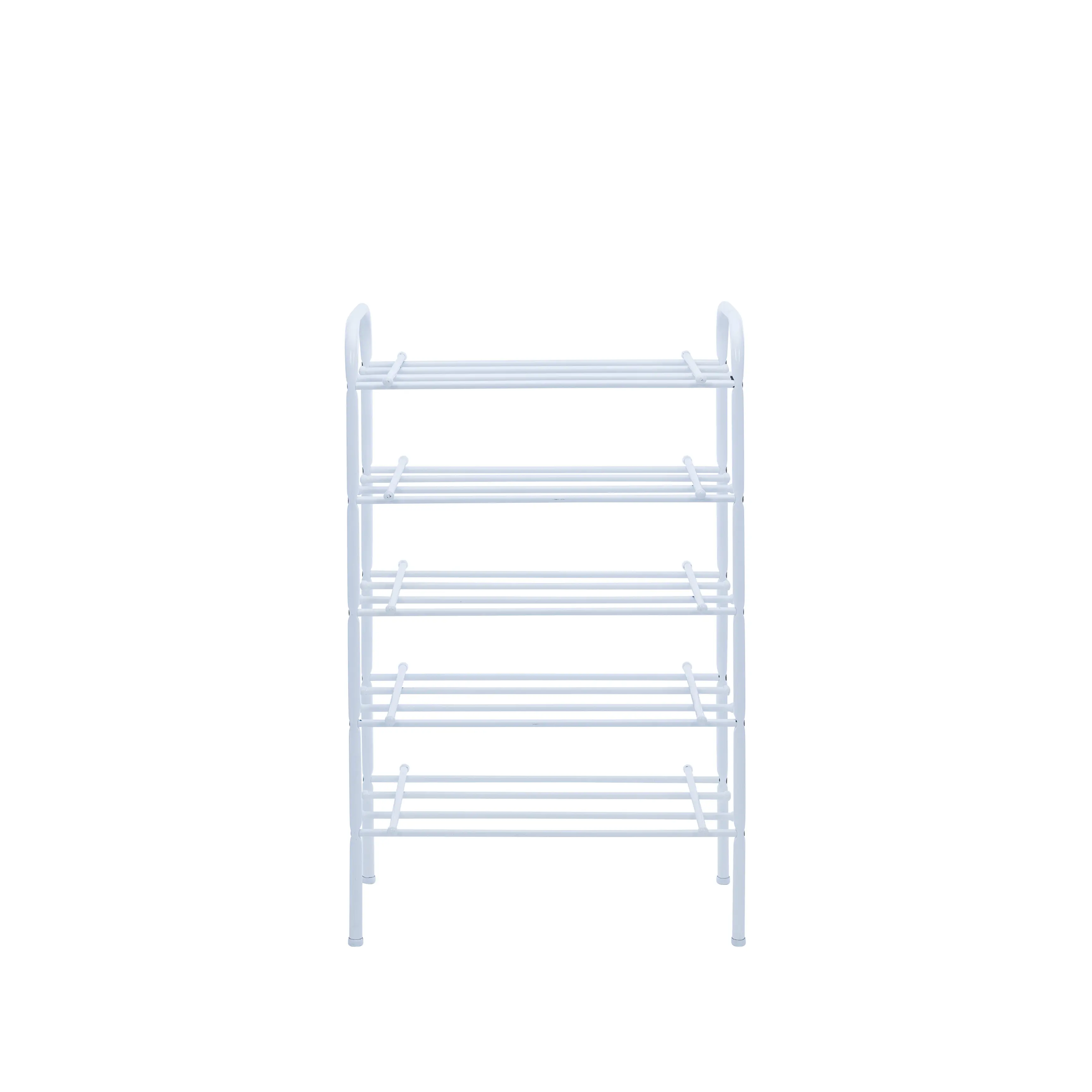 Изображение товара Шкаф для обуви Leset 7556-1676 металлический с 5 полками и нейтральным дизайном