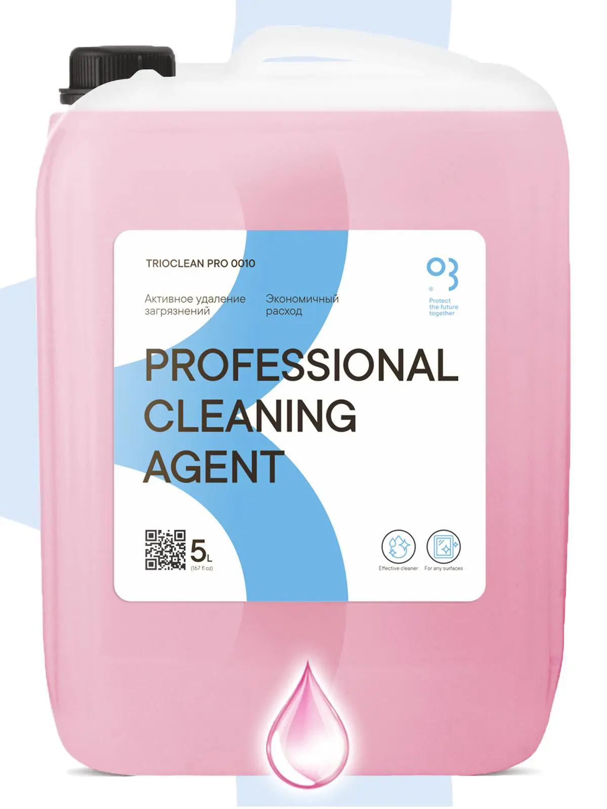 Изображение товара Профессиональное моющее средство Триоклин 5л
