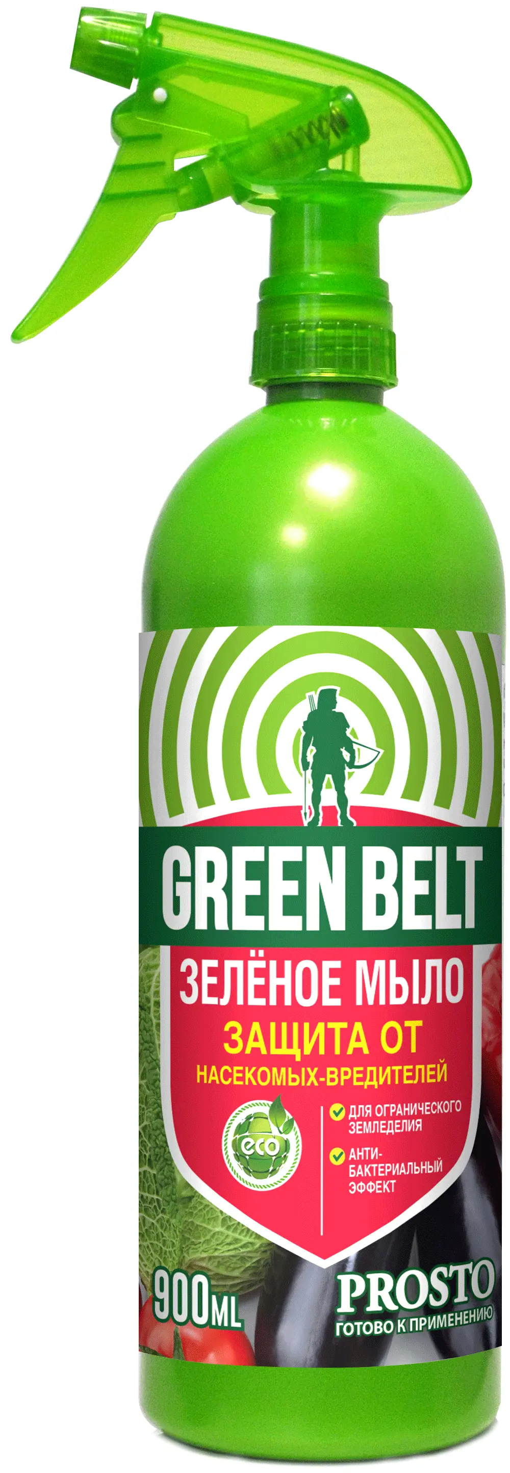 Изображение товара Средство для защиты садовых растений от вредителей «Зелёное мыло» 900 мл