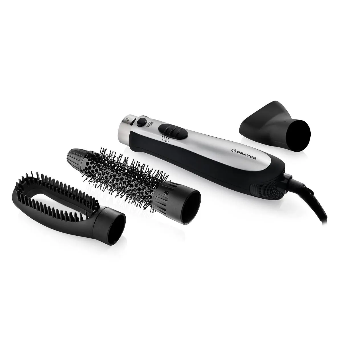 Изображение товара Фен-щетка BRAYER BR3130 800 Вт цвет черный