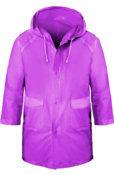 Изображение товара Дождевик детский Komfi 4-6 лет размер 34-36 цвет фиолетовый